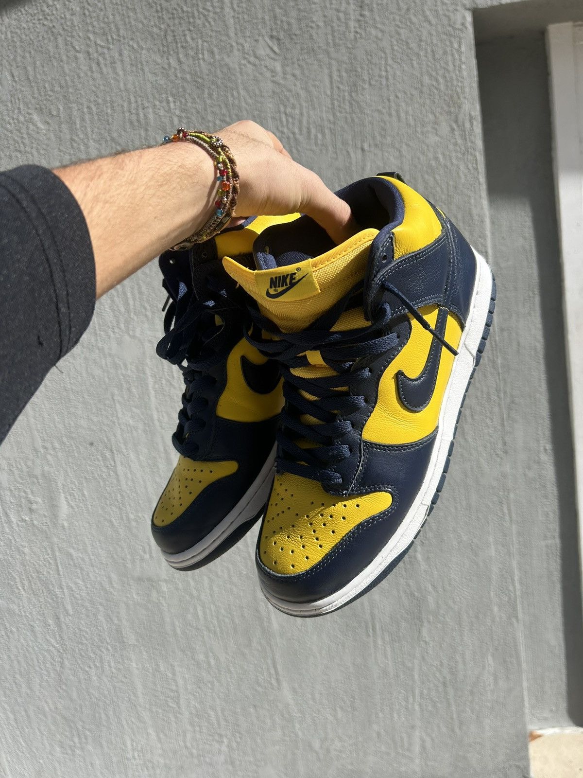 Nike × Other Nike dunk high Michigans Size US 9.5 / EU 42-43 - 1 Thumbnail
