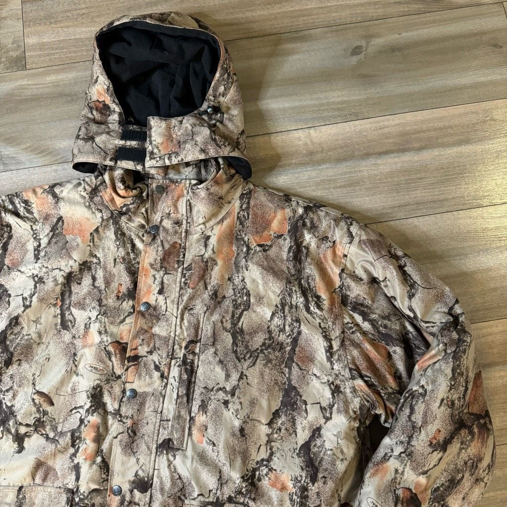 Carhartt All Game Outfitters Camo Heavy Hunting Jacket Multi-Pocket M Size US XL / EU 56 / 4 - 2 Thumbnail