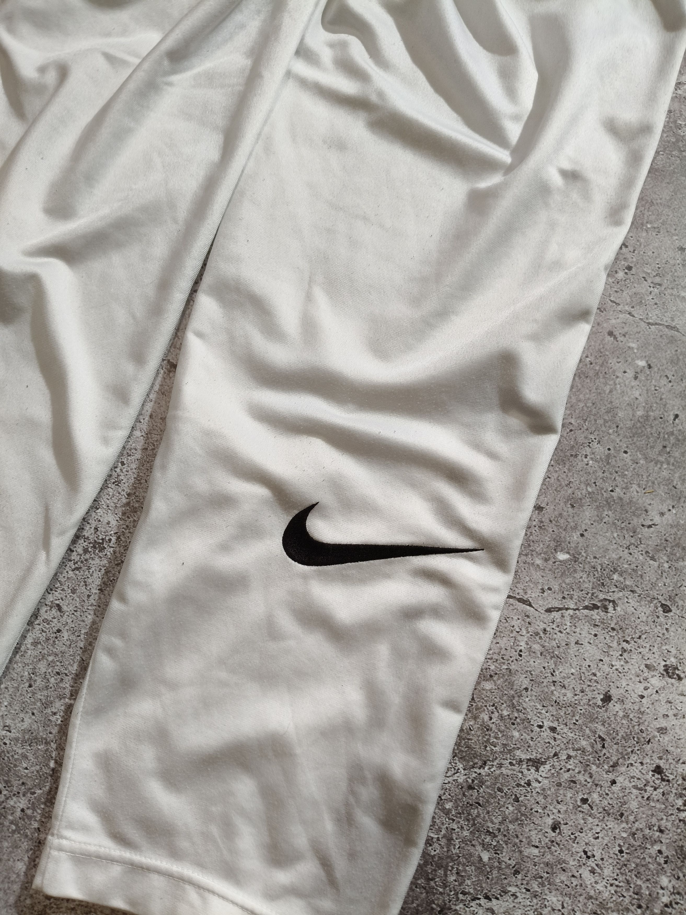 Nike Vintage Nike Snap Button Track Pants White Size M Size US 32 / EU 48 - 5 Thumbnail