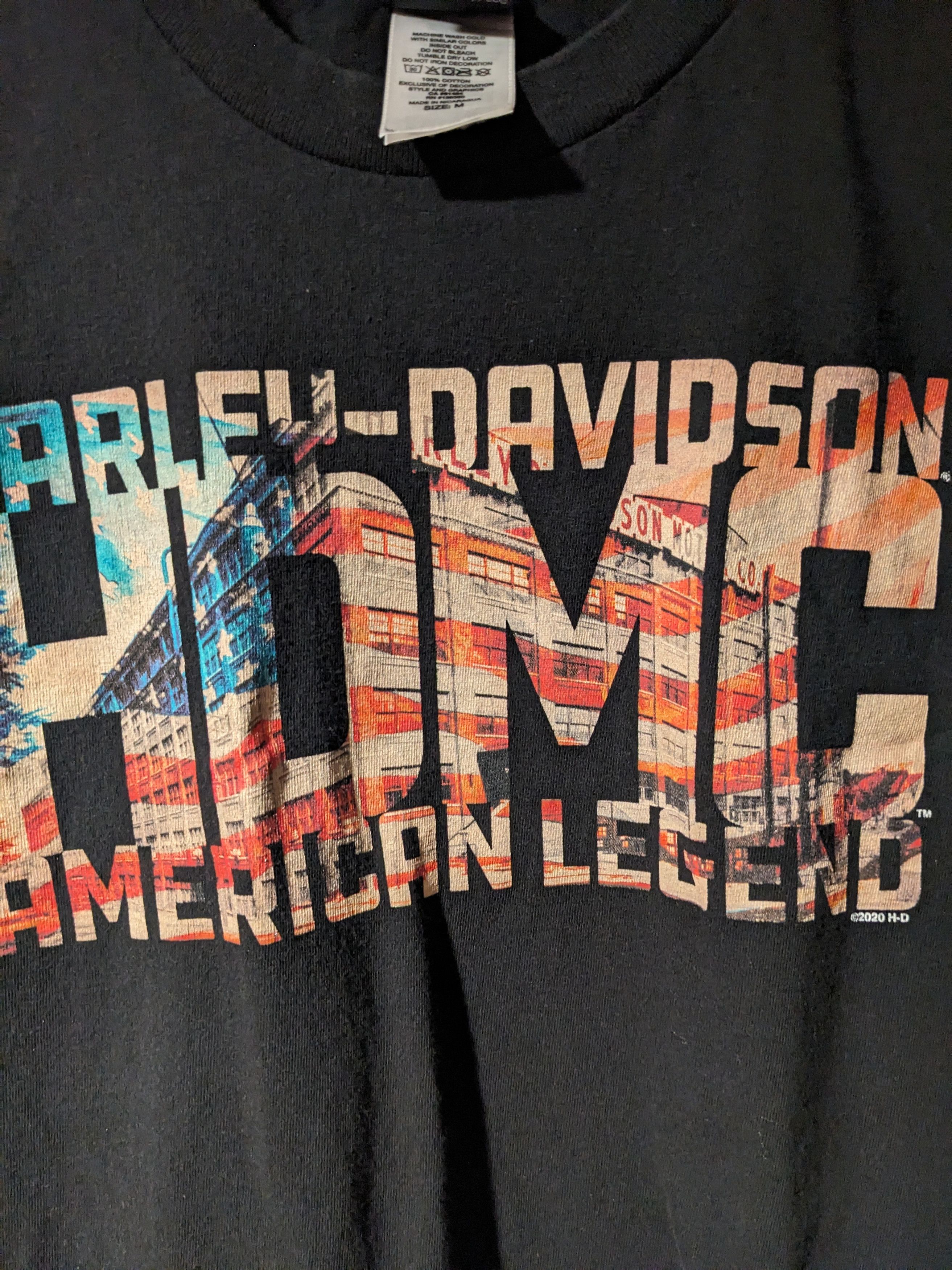 Designer × Harley Davidson Harley Davidson of Macon Georgia Airplanes Medium T-Shirt Size US M / EU 48-50 / 2 - 4 Thumbnail
