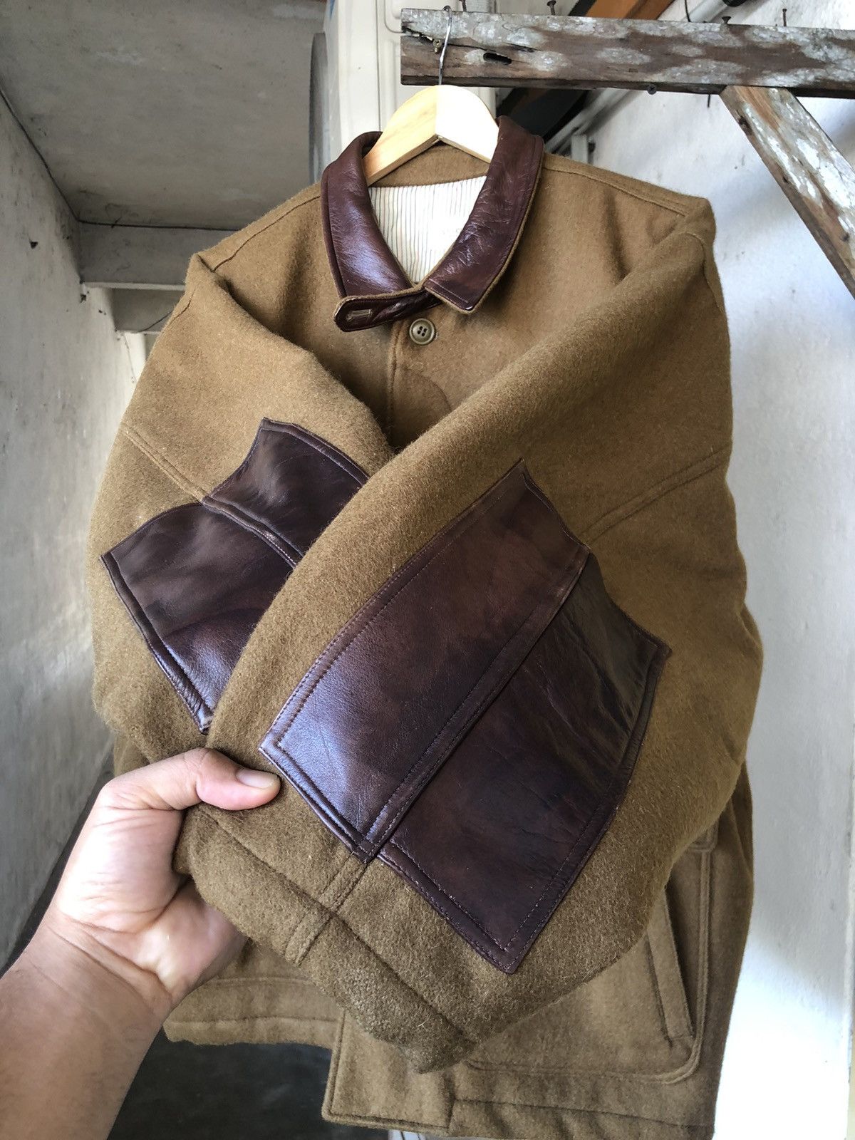 Vintage Rare🔥Vtg Nissley's Boston Club Mackinaw Cruiser Wool Jacket Size US XL / EU 56 / 4 - 13 Thumbnail