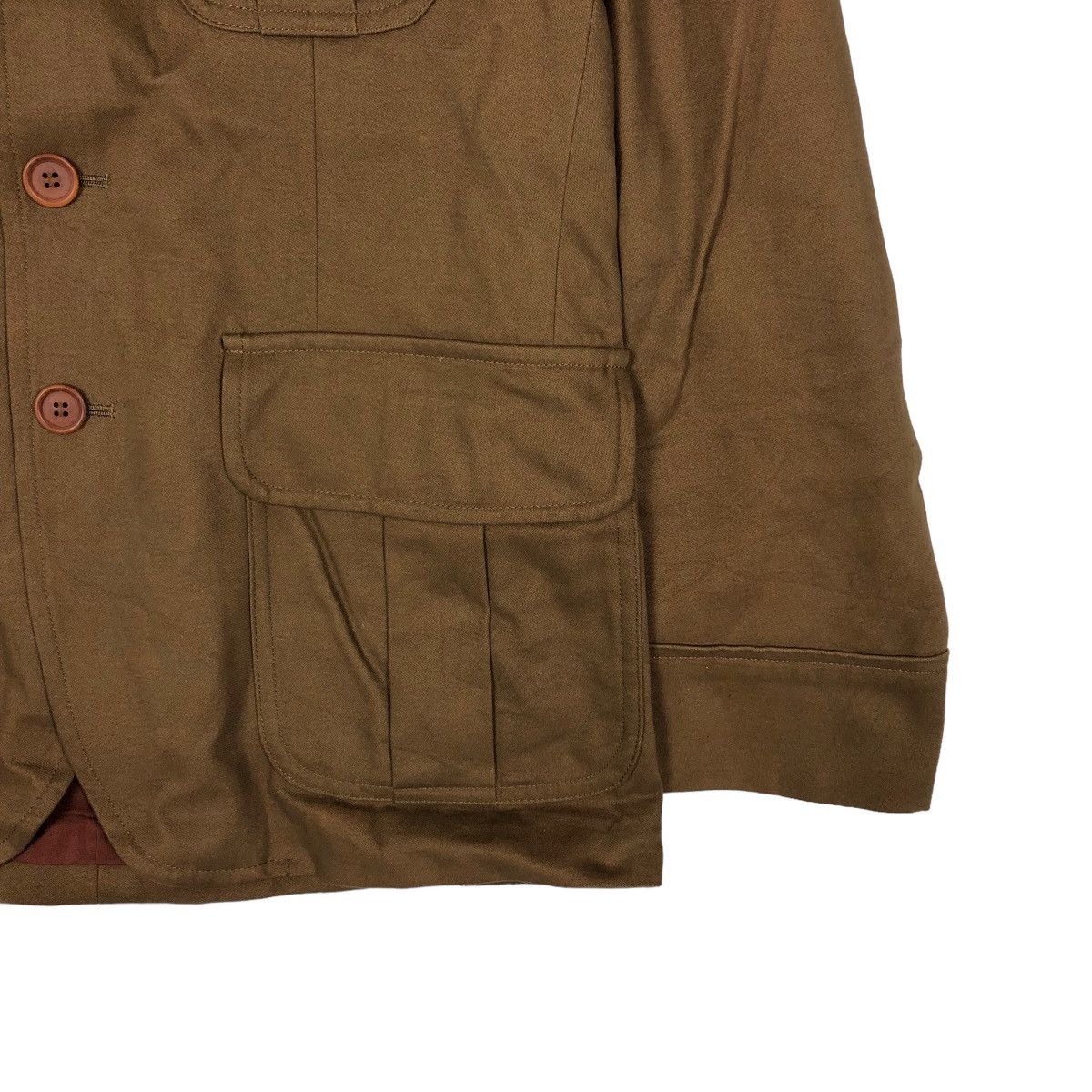 Romeo Gigli 🔥Double Collar Chore Jacket Cargo Pocket Romeo Gigli Size US M / EU 48-50 / 2 - 5 Thumbnail