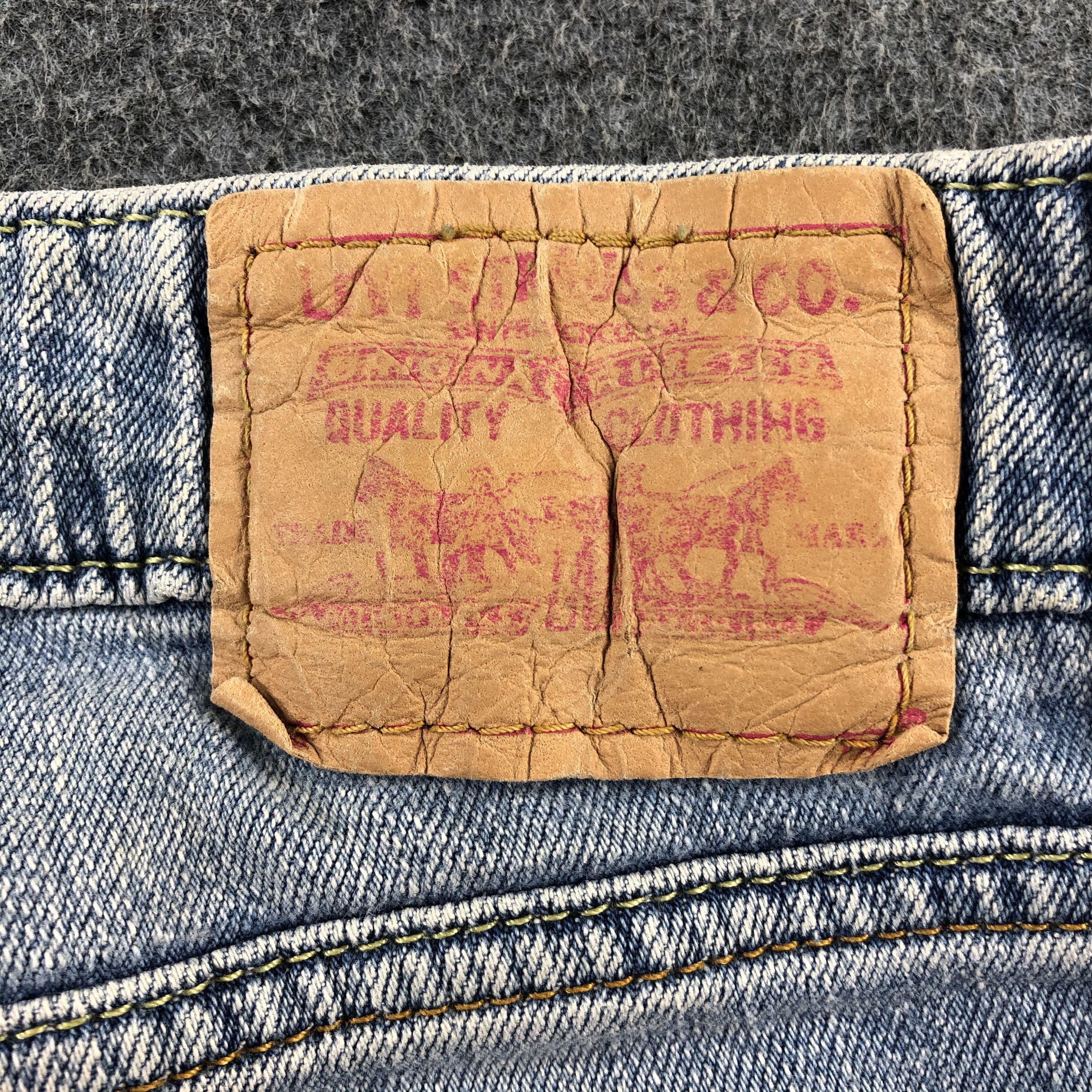 Levi's Vintage Blue Wash Levis 518 Flare Jeans-J2455 Size US 30 / EU 46 - 5 Thumbnail