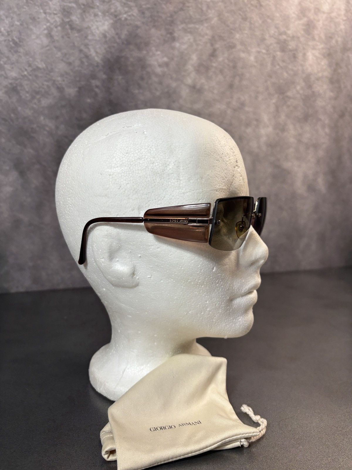 Giorgio Armani 2001 Giorgio Armani Sunglasses GA 1525 1990s Vintage Sides Size ONE SIZE - 4 Thumbnail