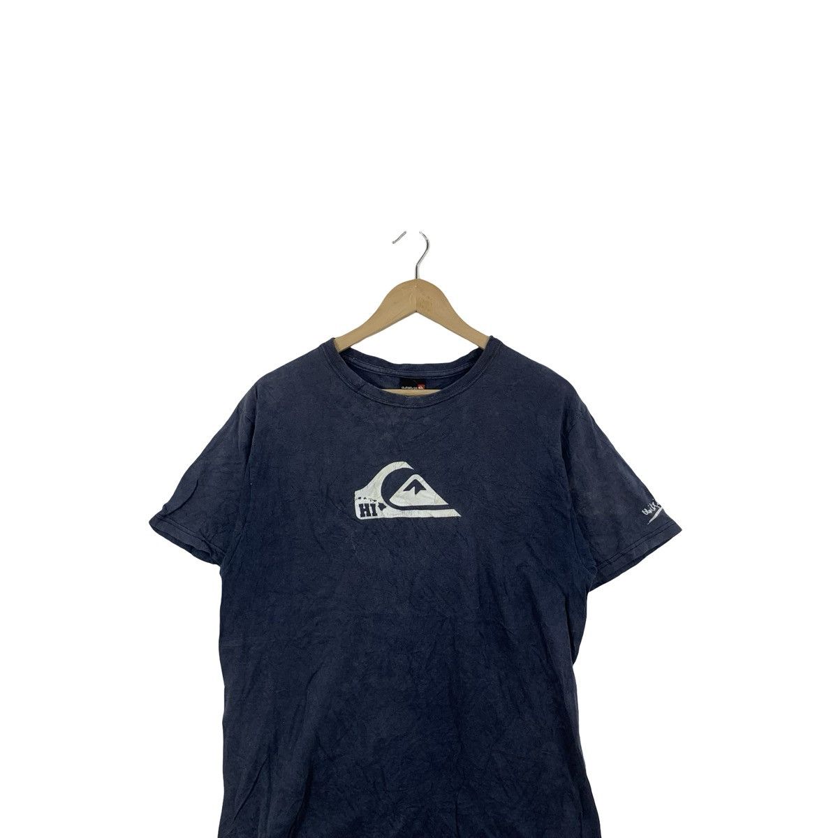 Quiksilver Vintage QUICKSILVER Comp Mountain and Wave Logo Tee Shirt Size US M / EU 48-50 / 2 - 2 Thumbnail