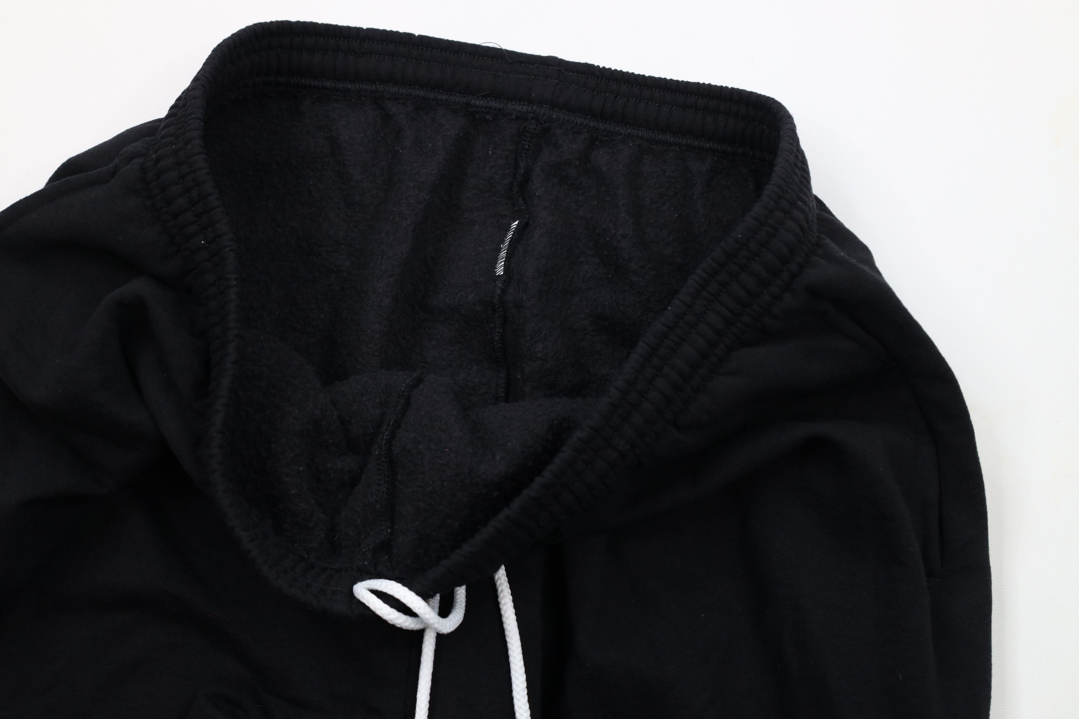 Vintage Vintage 90s Streetwear Blank Wide Leg Sweatpants Pants Black Size US 38 / EU 54 - 6 Thumbnail