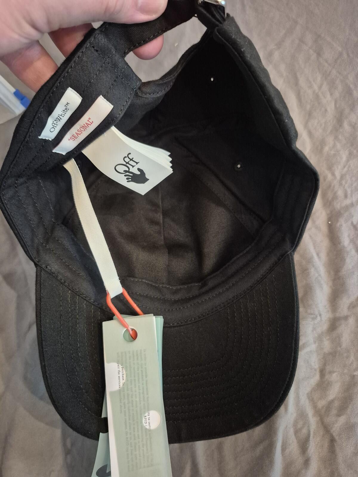 Off-White Off-White Arrow Adjustable Baseball Cap Size ONE SIZE - 4 Thumbnail