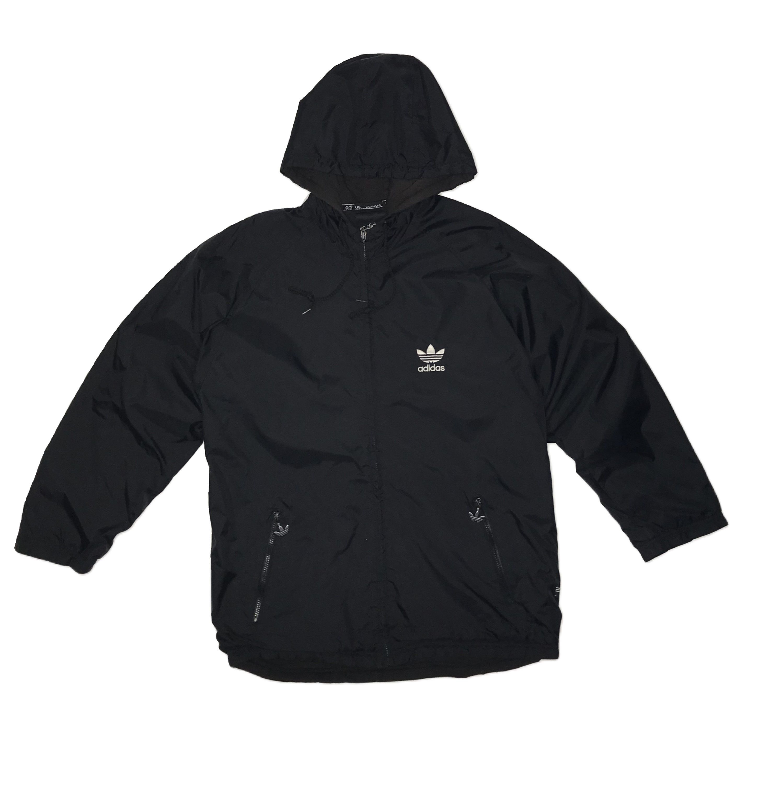 Adidas Adidas Vintage 90s Zip Jacket Big Logo Trefoil Size US S / EU 44-46 / 1 - 2 Thumbnail