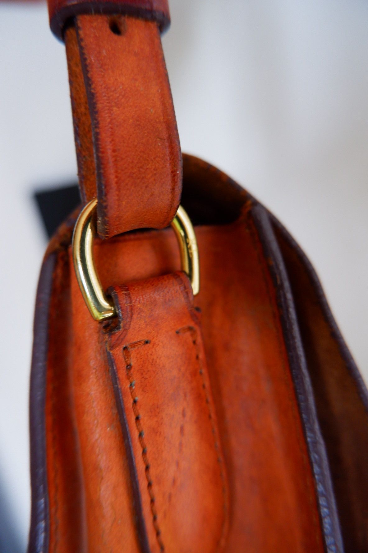 Ralph Lauren Purple Label Ralph Lauren Purple Label Saddle Bag Leather Made in Italy Size ONE SIZE - 7 Thumbnail