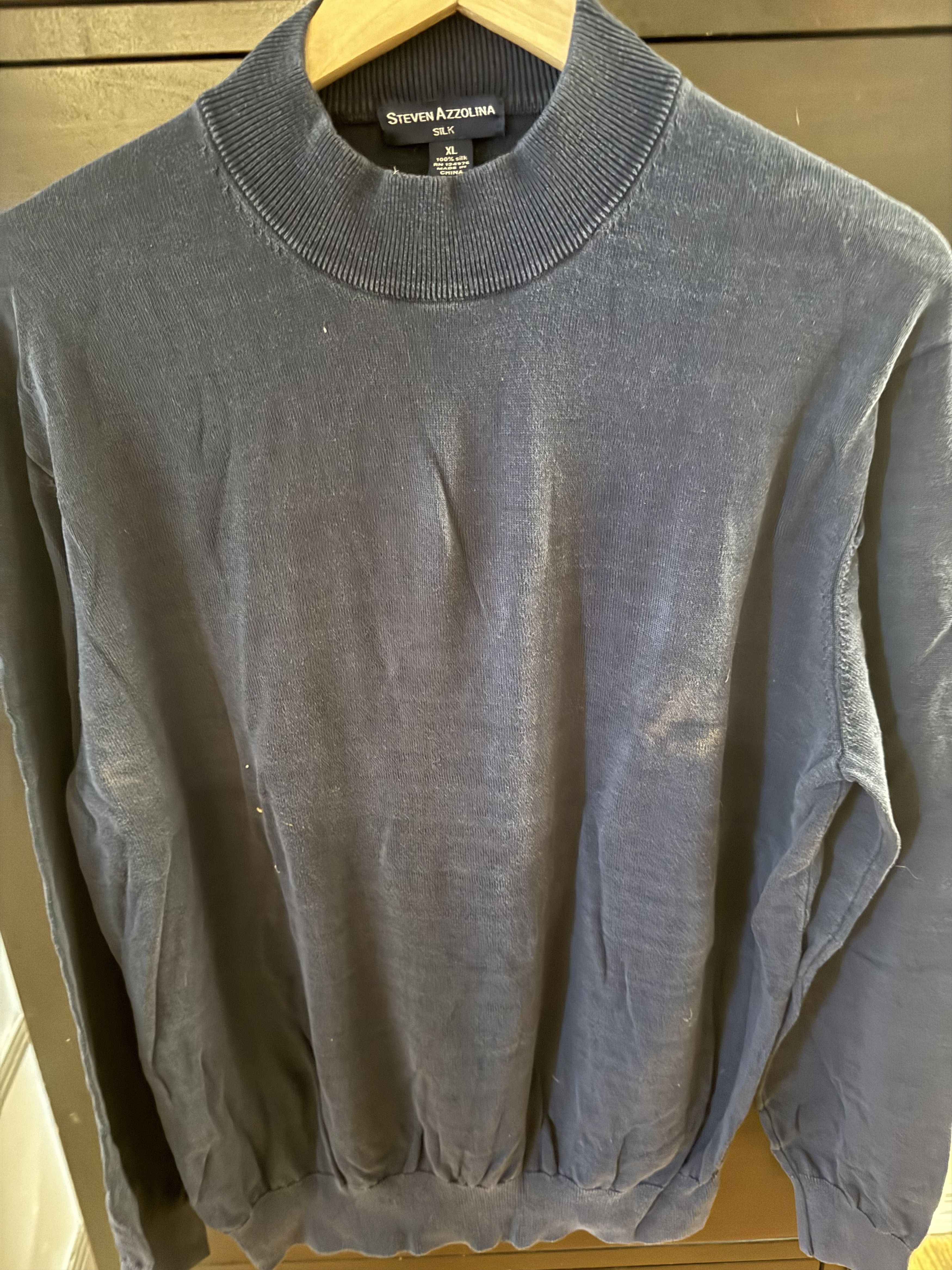 Other Steven Azzolina silk sweater/sweatshirt. US XL Size US XL / EU 56 / 4 - 3 Thumbnail