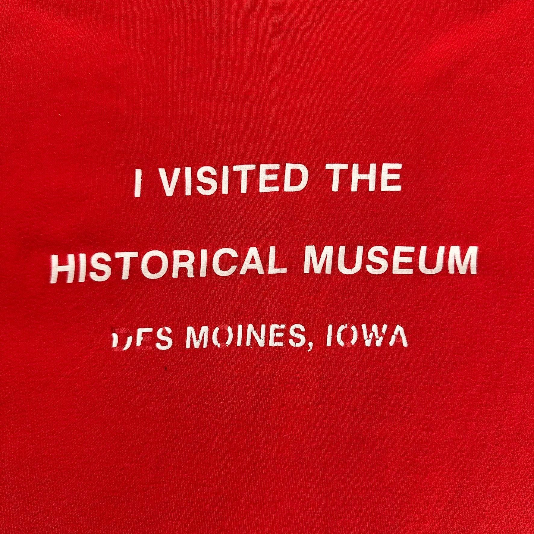 Vintage Vintage 80s Iowa Museum T-Shirt State Historical Society Tee Size US M / EU 48-50 / 2 - 7 Thumbnail