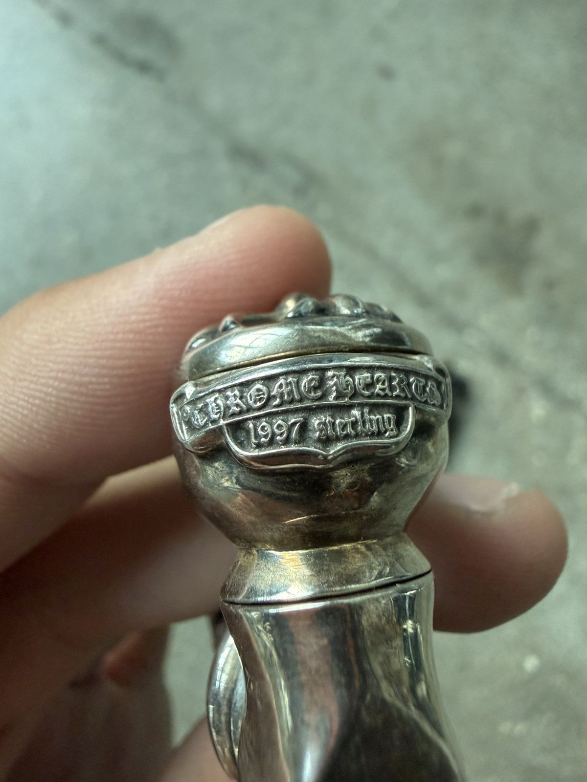Chrome Hearts Chrome Hearts Silver Smoking Pipe NEW UNUSED Size ONE SIZE - 3 Thumbnail