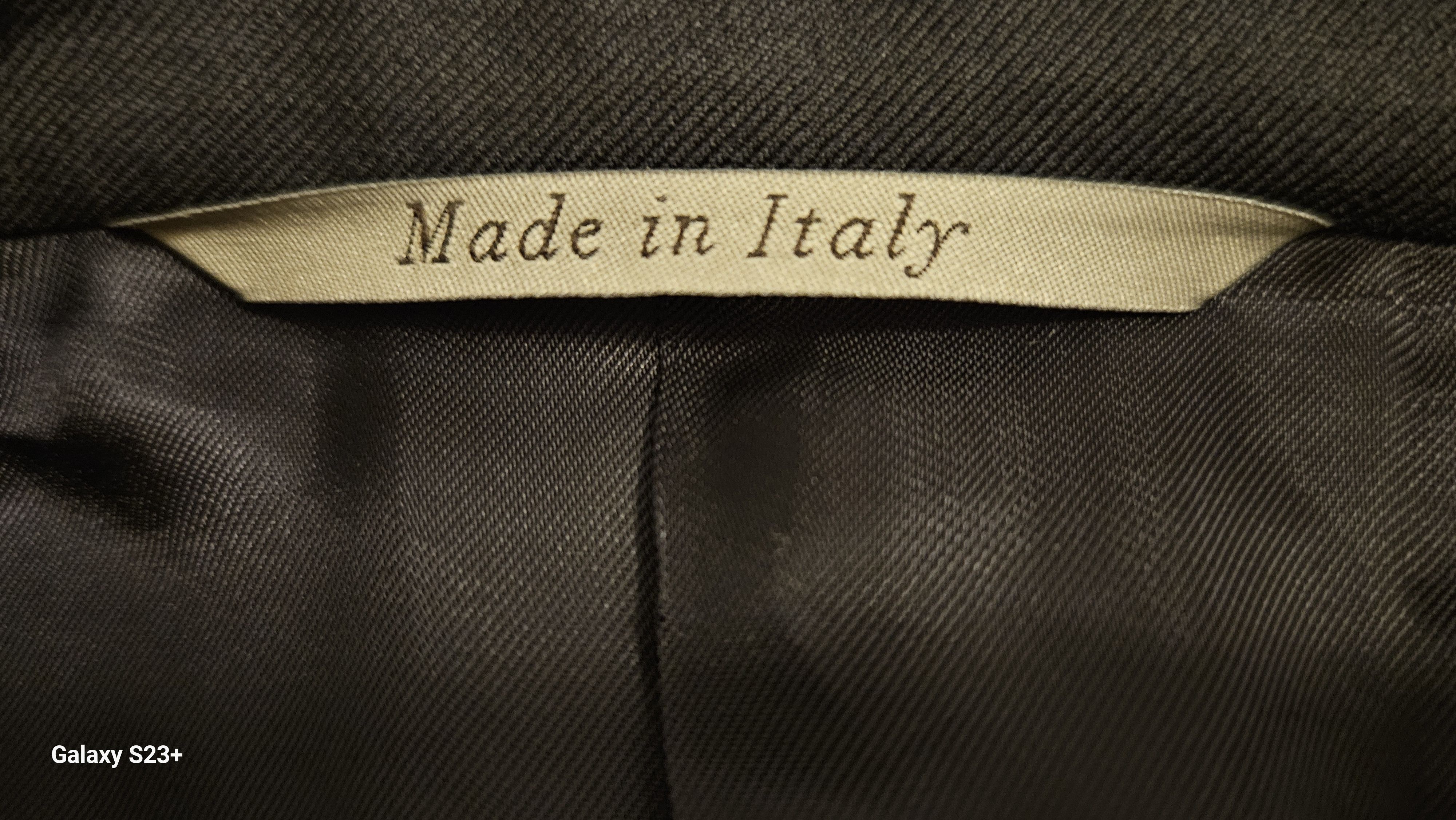 Canali Black Suit Coat by Canali Blazer 48R (US) 58R (EU) Size 48R - 8 Thumbnail
