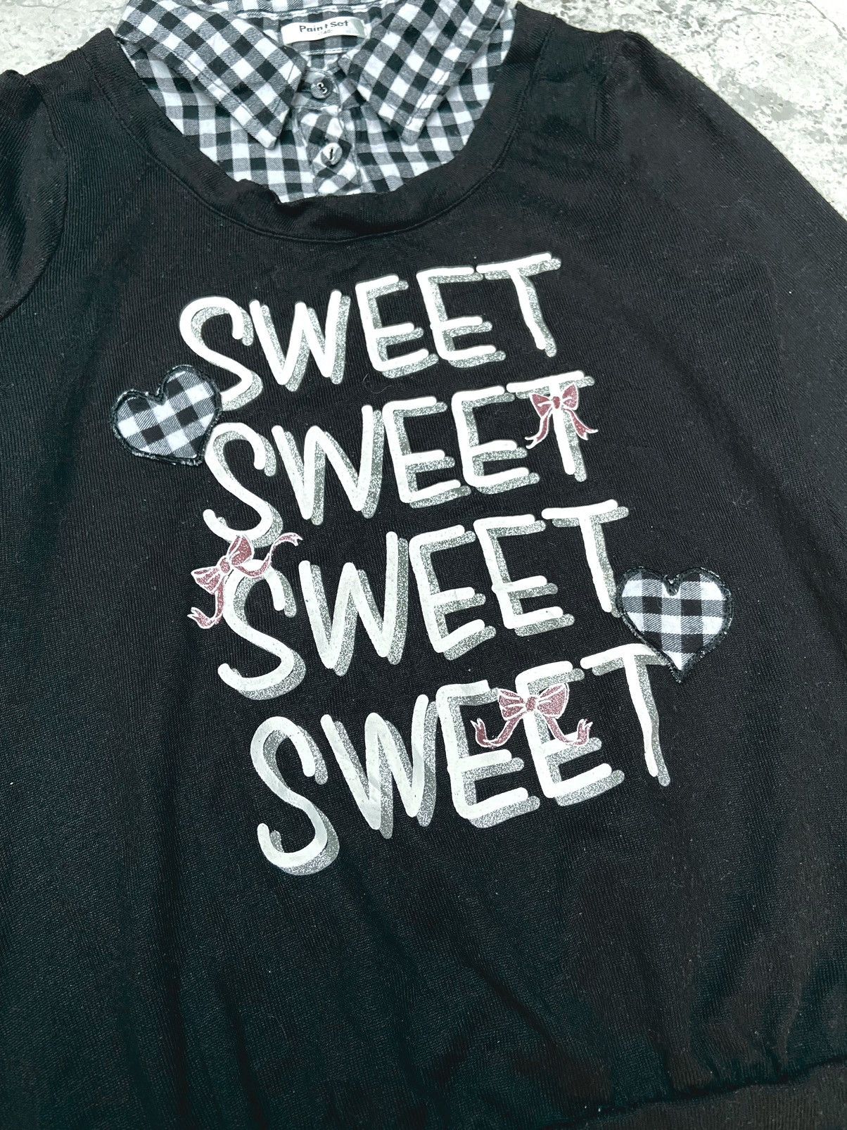 If Six Was Nine Vtg Y2K paint set women sweatshirt double layer Size S / US 4 / IT 40 - 3 Thumbnail