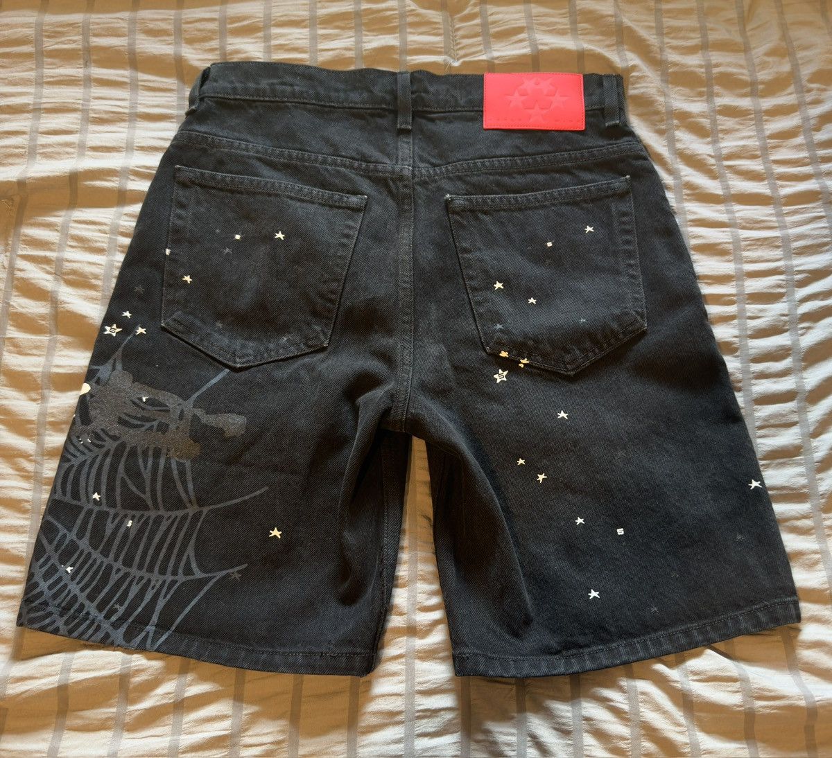 Sp5der Sp5der HEAVY WEB DENIM SHORT Size US 28 / EU 44 - 2 Thumbnail