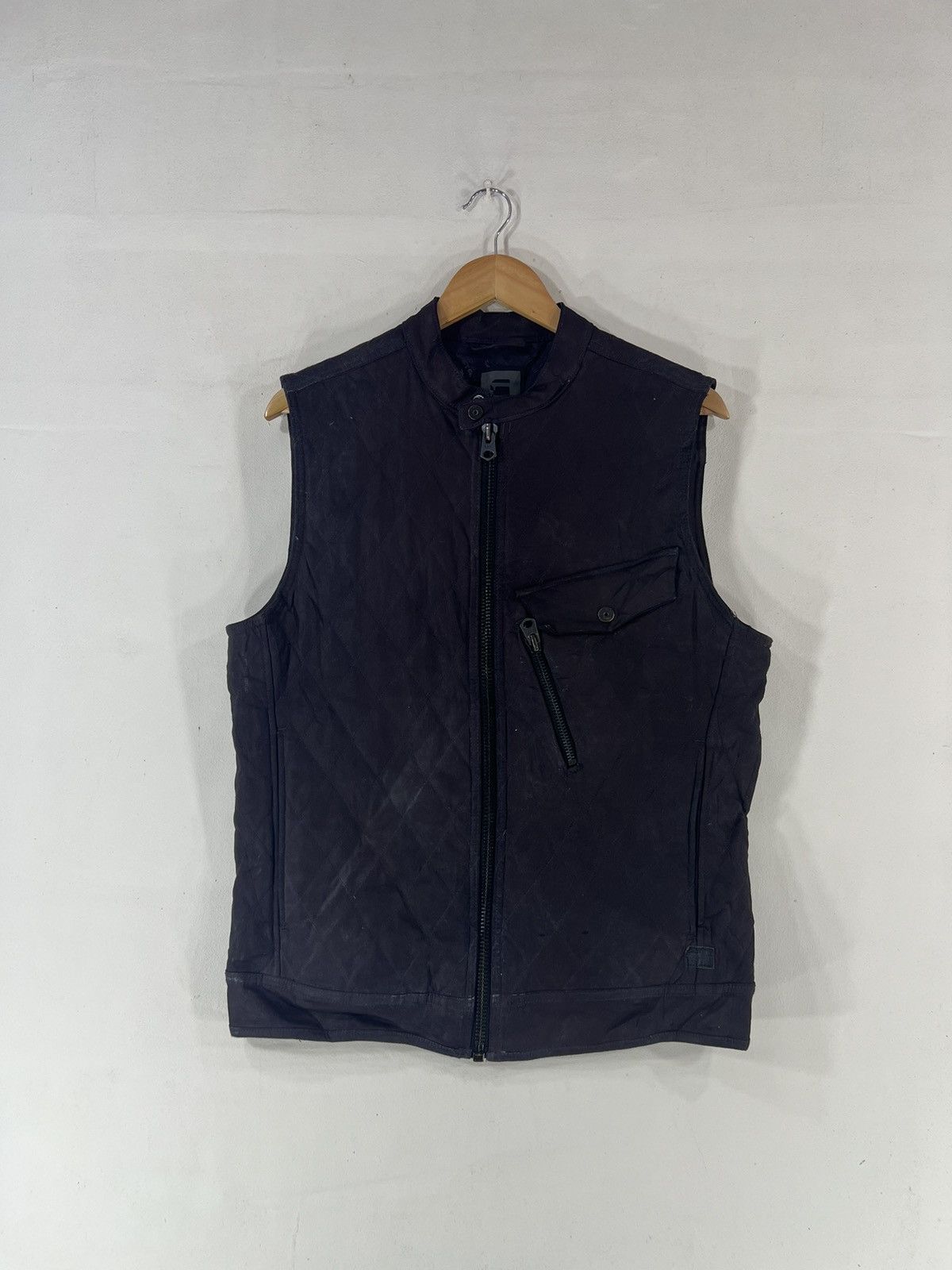 G-Star × If Six Was Nine × Le Grande Bleu (L.G.B.) G Star Raw Punk Vest Rare Design Size US L / EU 52-54 / 3 - 1 Thumbnail