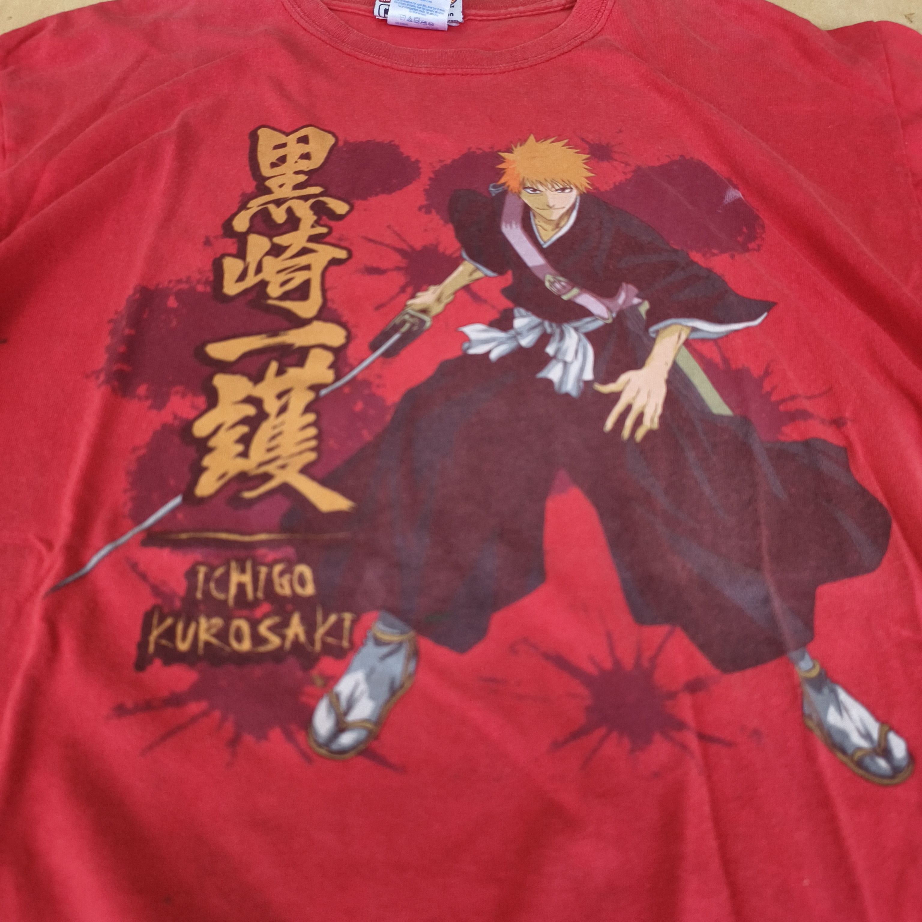 Anime Bleach Ichigo Kurosaki T-shirt - Size US M / EU 48-50 / 2 - 2 Thumbnail