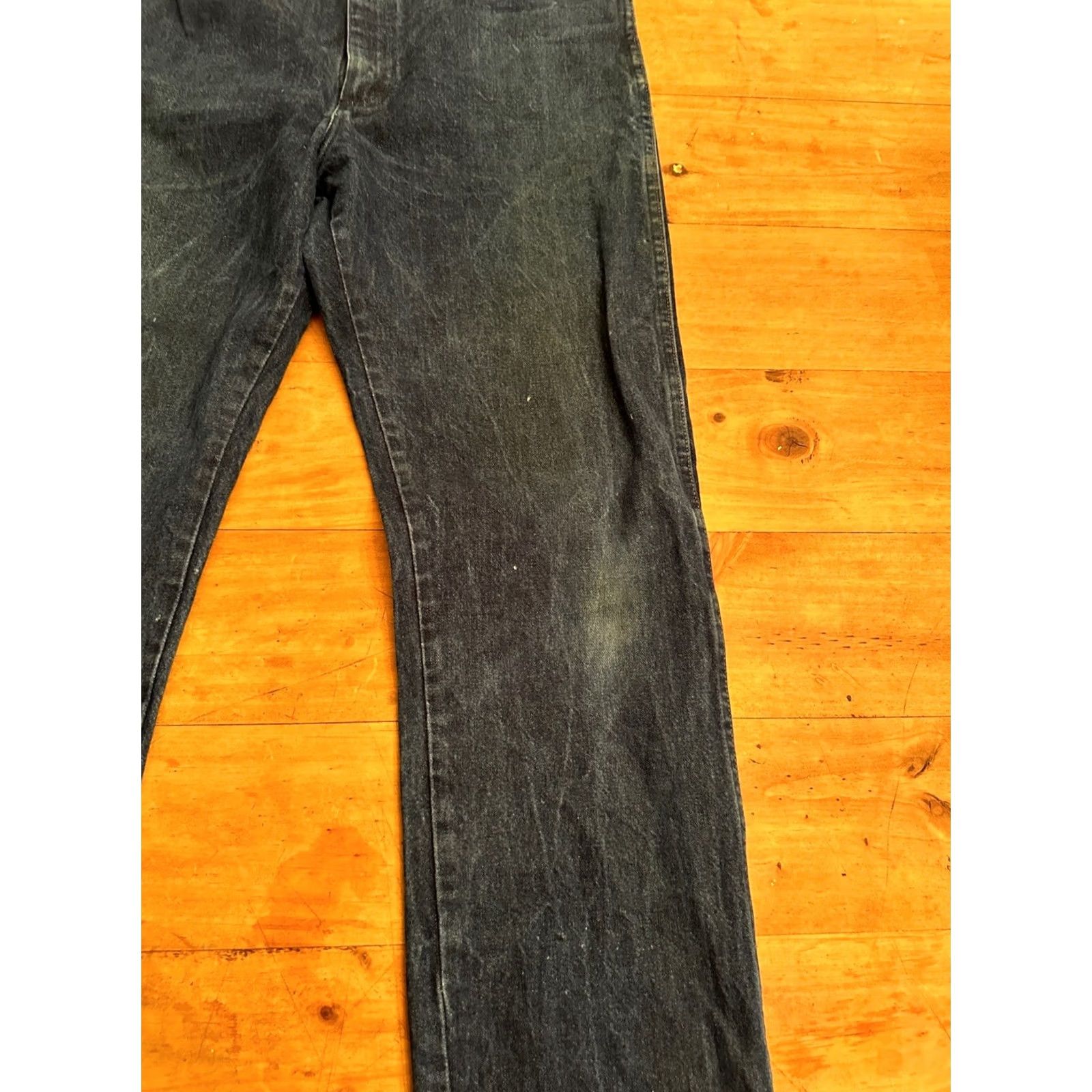 Wrangler Wrangler 13MWZ Jeans Mens 36 x 34 Blue Denim Classic Cowboy Cut Straight Jeans Mexico Size US 36 / EU 52 - 4 Thumbnail