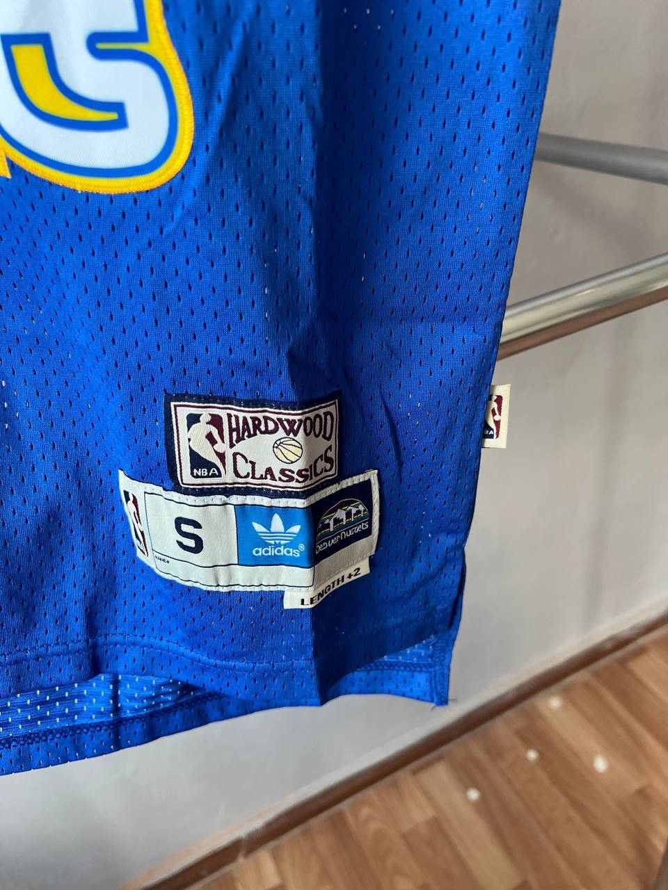NBA 1987 NBA DENVER NUGGETS #3 IVERSON REMAKE BASKETBALL JERSEY Size US S / EU 44-46 / 1 - 8 Thumbnail