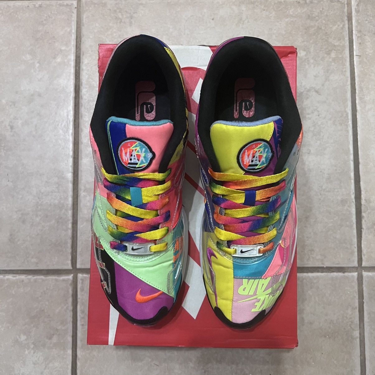 Nike × atmos Size 9.5 - Atmos x Nike Air Max 2 Light QS Logos BV7406001 Size US 9.5 / EU 42-43 - 4 Thumbnail