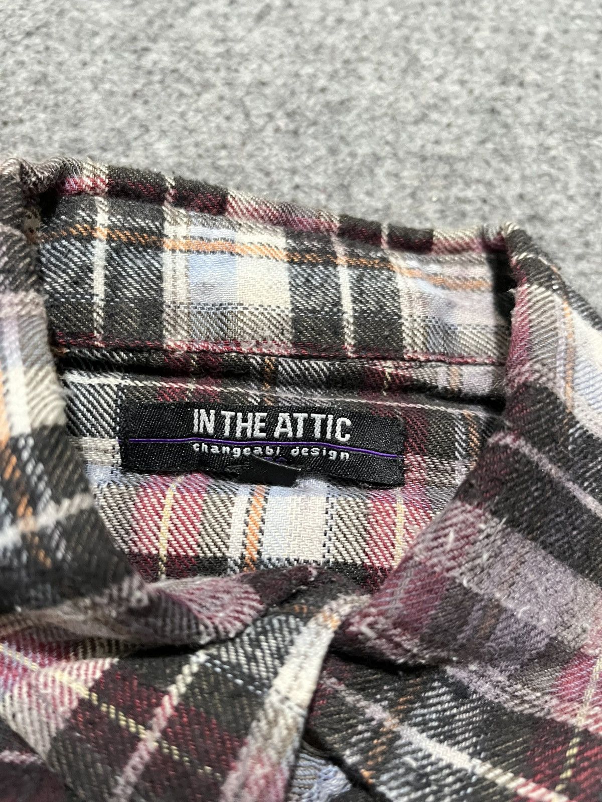 In The Attic ❌SOLDOUT❌❌In The Attic Embroidered Flanel Shirt Size US M / EU 48-50 / 2 - 18 Thumbnail