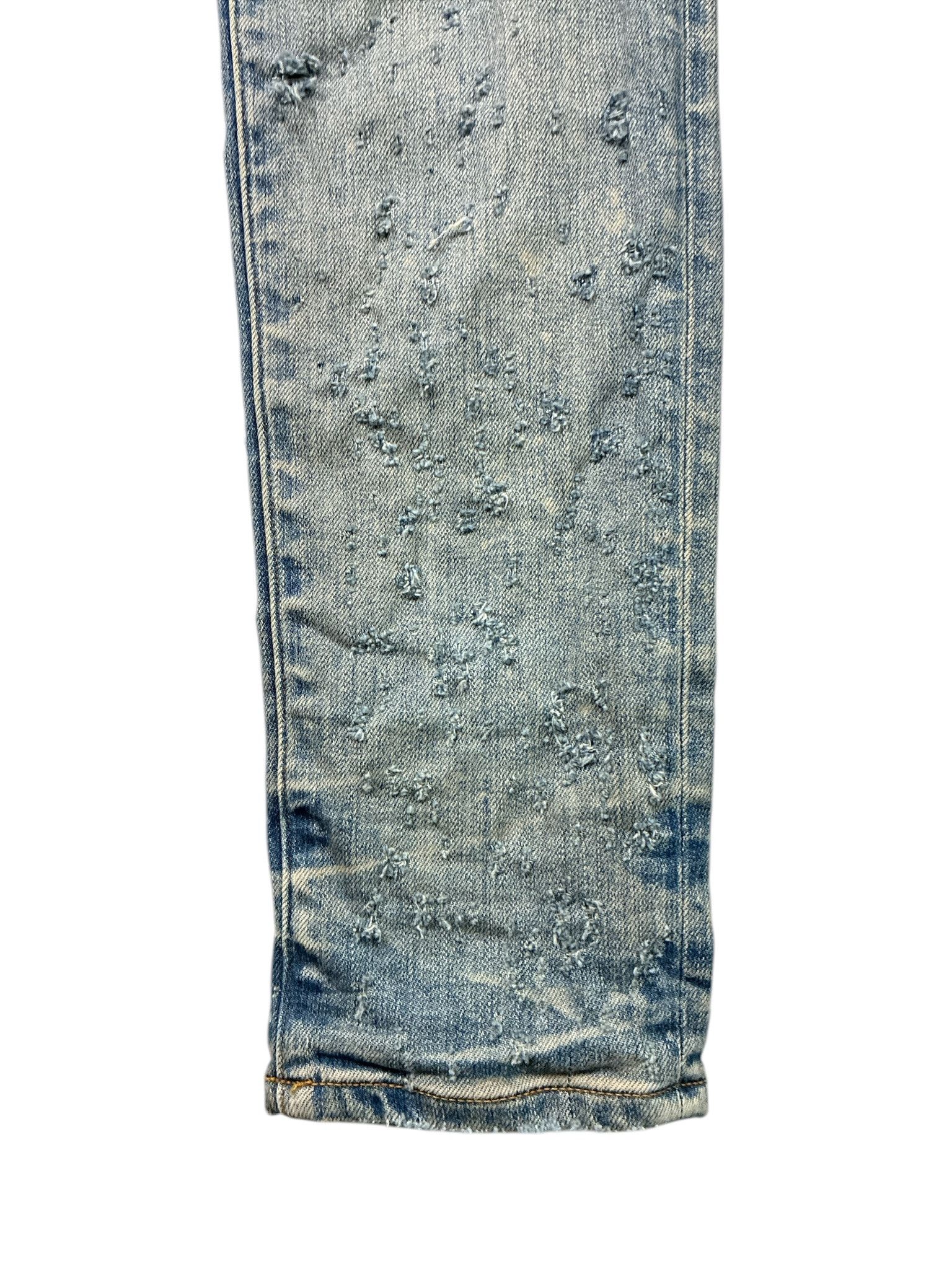 Amiri Amiri Shotgun Ripped Skinny Jeans Size US 32 / EU 48 - 2 Thumbnail