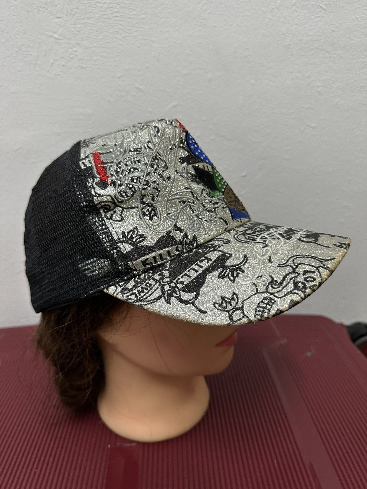 Ed Hardy Ed Hardy Cap by Christian Audigier Vintage Tattoo Size ONE SIZE - 4 Thumbnail