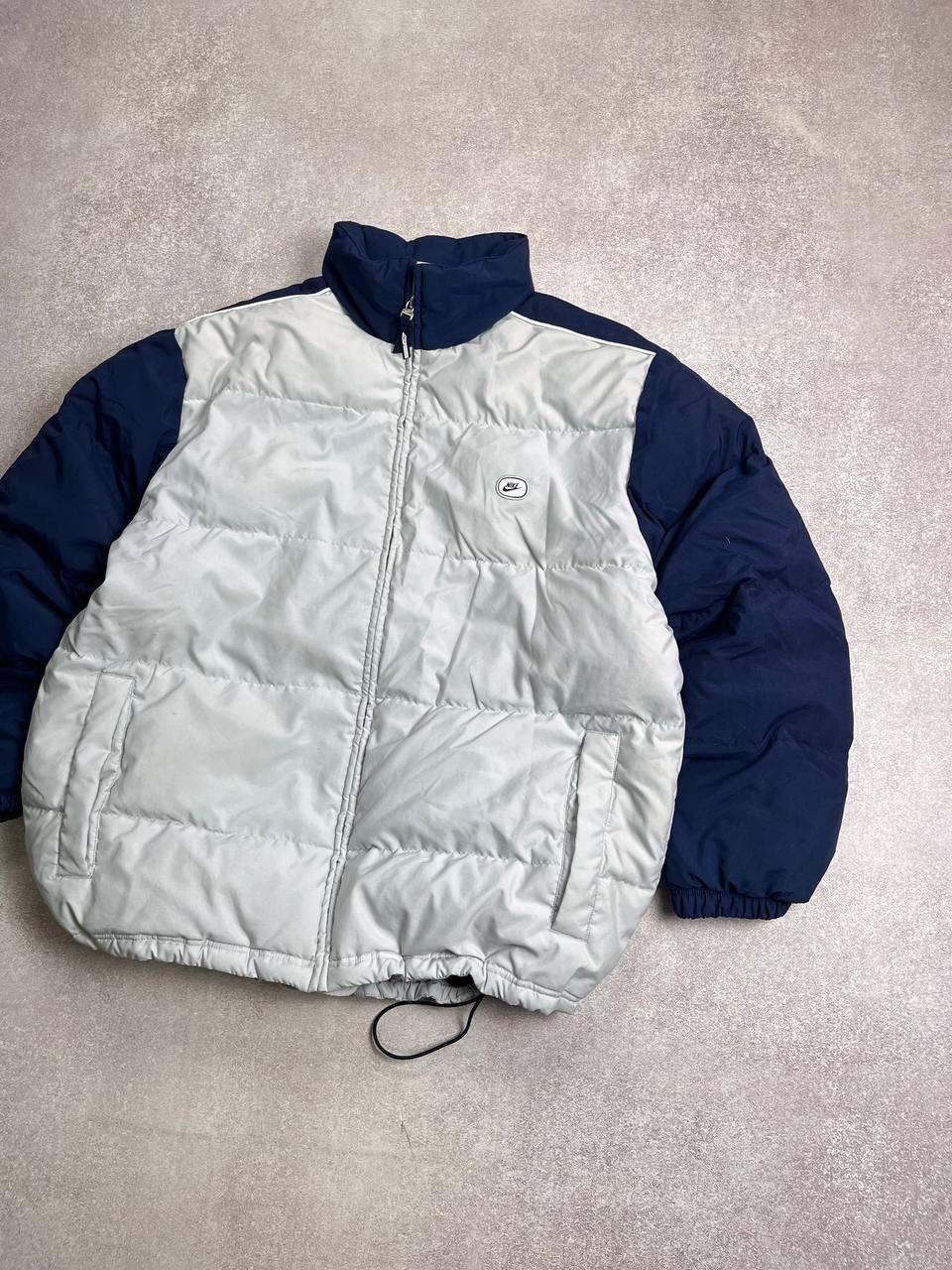Nike × Vintage VINTAGE NIKE SWOOSH WINTER DOWN PUFFER JACKET GOOSE Y2K XL Size US XL / EU 56 / 4 - 2 Thumbnail