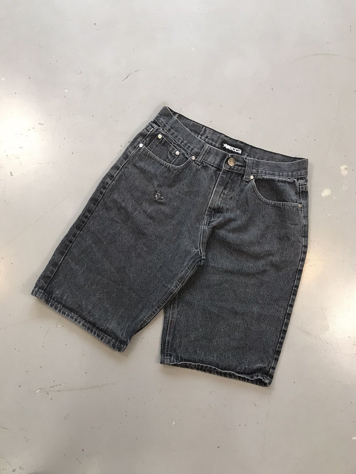 Mecca × Vintage Vintage 90s Mecca black jort Size US 30 / EU 46 - 2 Thumbnail