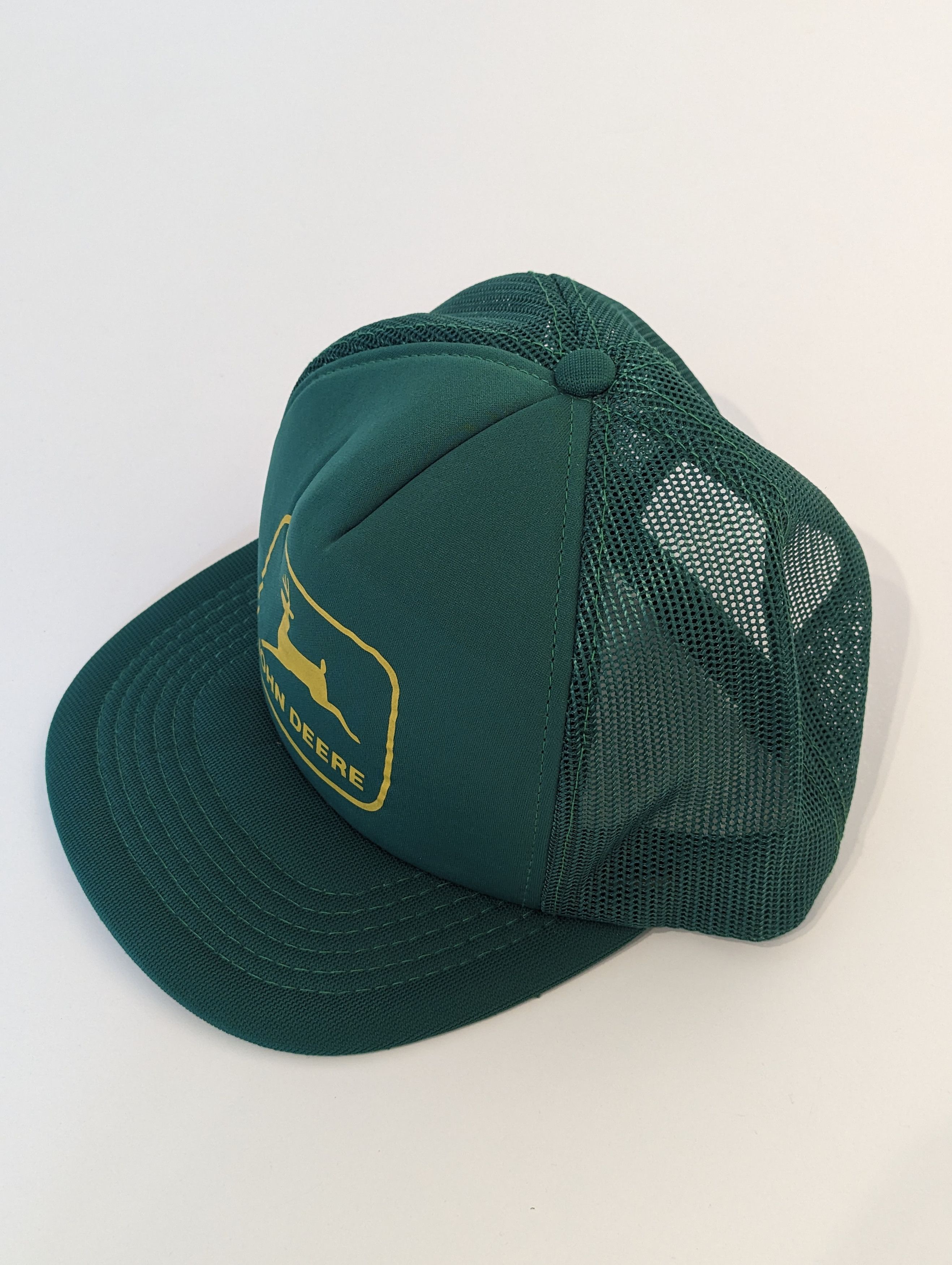 John Deere Vintage '80s John Deere Trucker Hat Size ONE SIZE - 4 Thumbnail