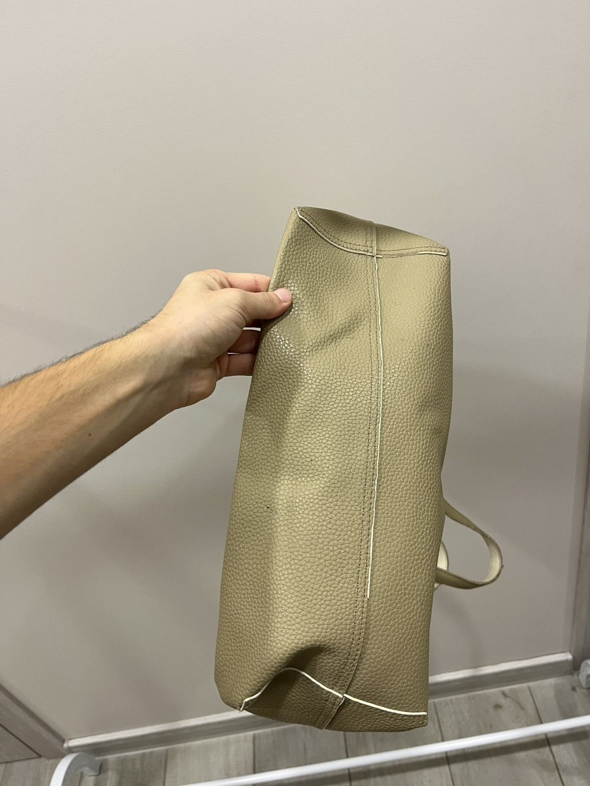 Lacoste Lacoste bag leather vintage handle rarity vintage legit Size ONE SIZE - 4 Thumbnail