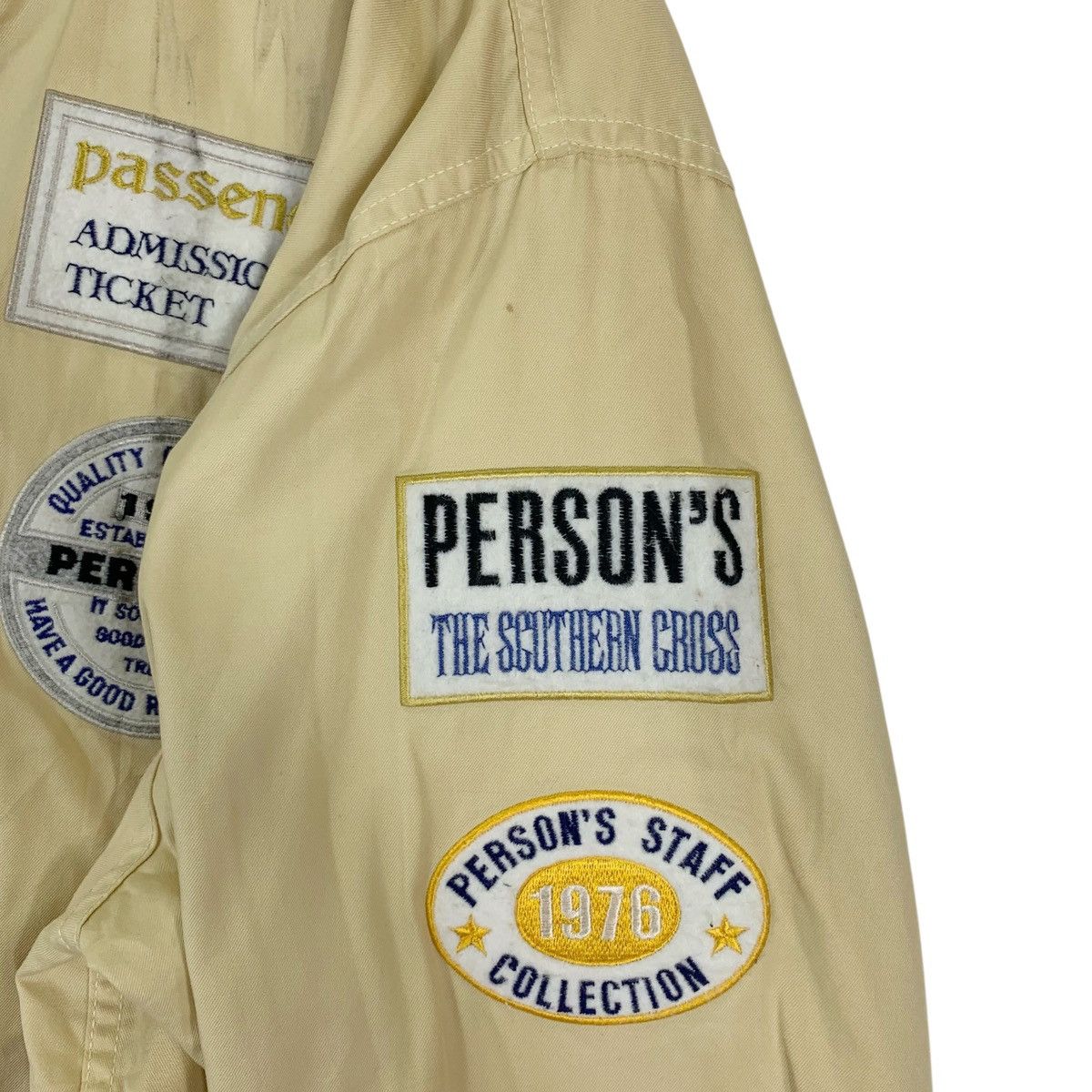 PERSON'S Vintage PERSON’S Staff Collection Bomber Jacket Size US M / EU 48-50 / 2 - 8 Thumbnail