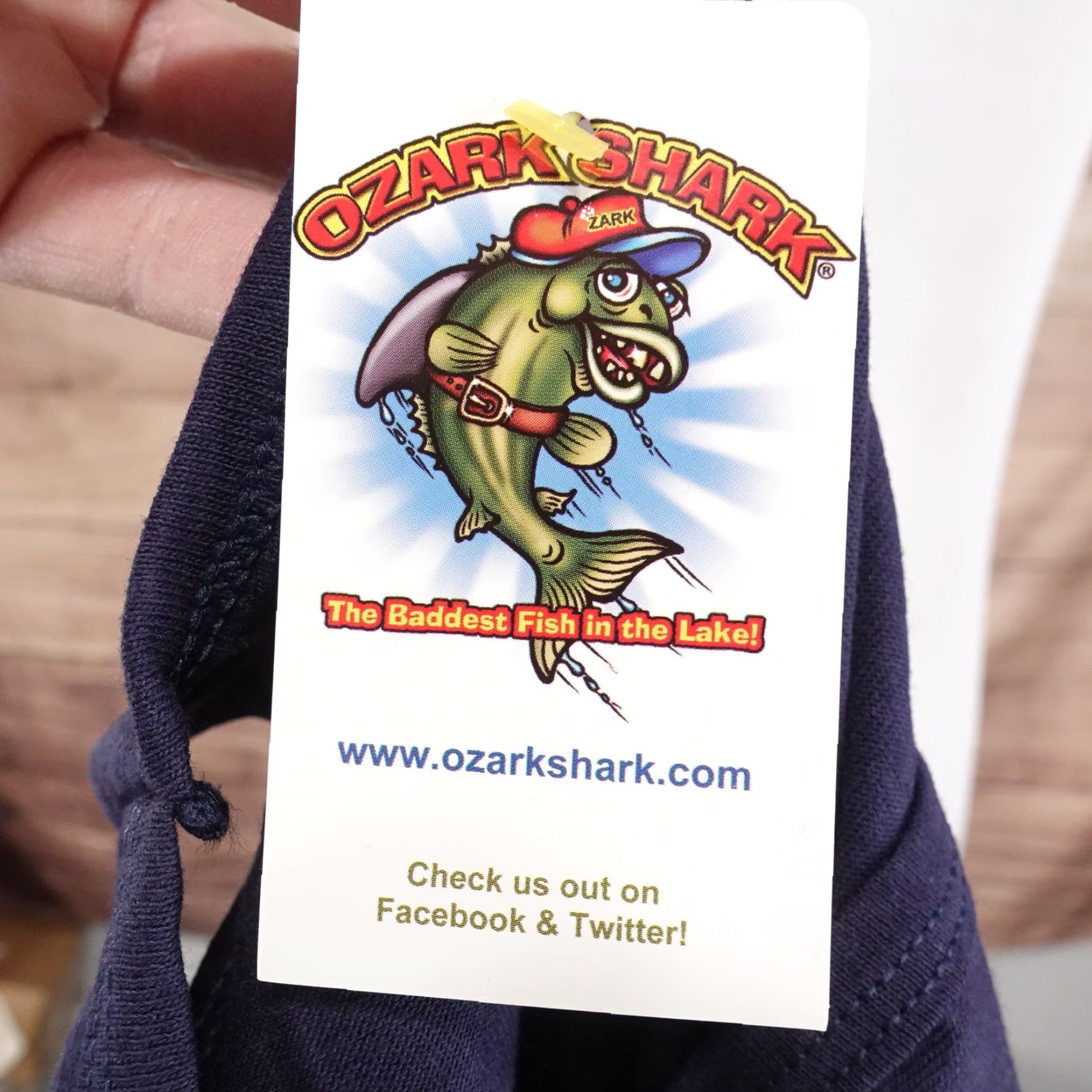 Anvil OZARK SHARK SHOOTOUT TANK TOP MUSCLE SHIRT Unisex Adult L Blue Size US L / EU 52-54 / 3 - 6 Thumbnail