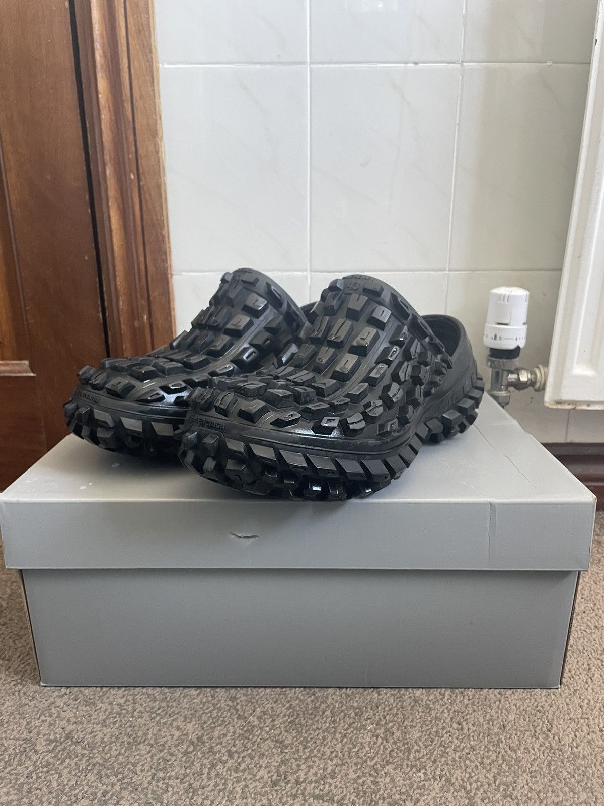 Balenciaga Balenciaga Defender Clogs Shoes Size US 10 / EU 43 - 1 Thumbnail