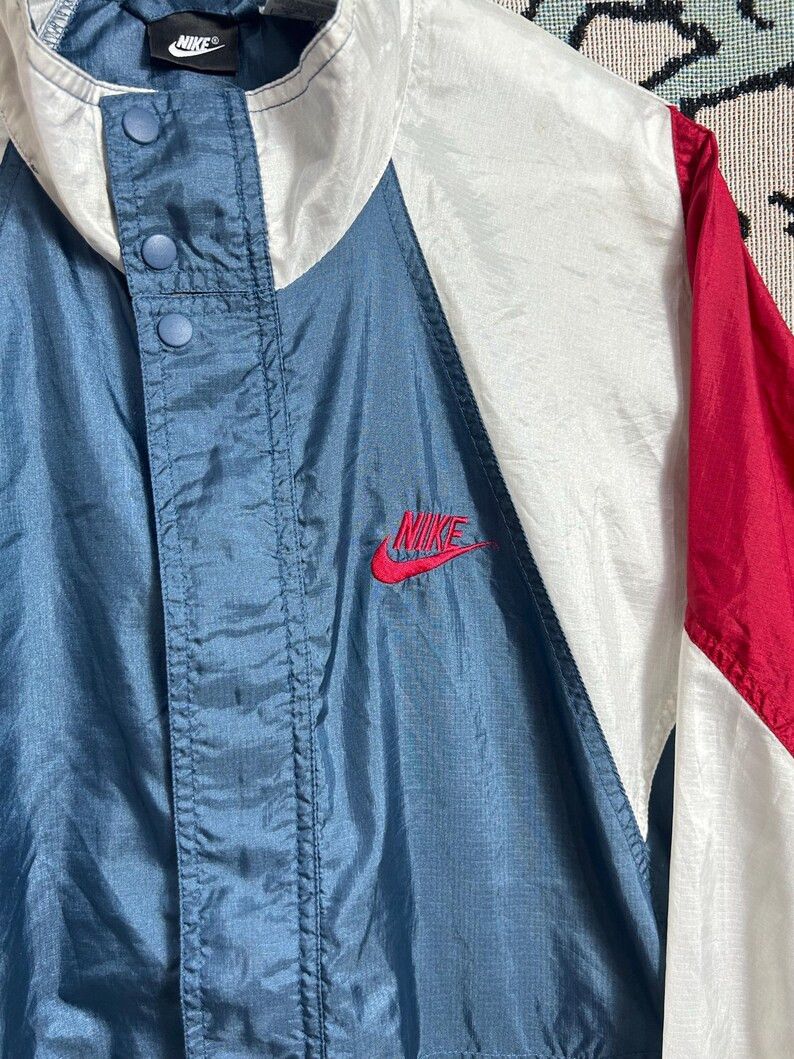 Nike Vintage 90s Nike Jacket size XL Size US XL / EU 56 / 4 - 3 Thumbnail