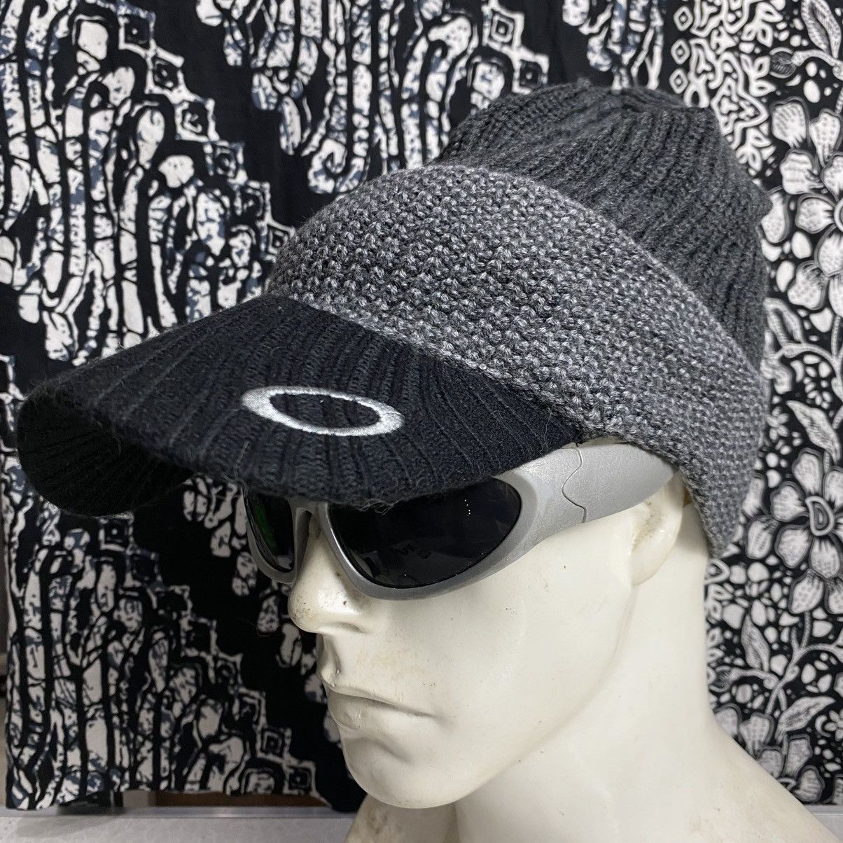 Oakley × Vintage Oakley embroidery logo knitted hats Size ONE SIZE - 1 Thumbnail