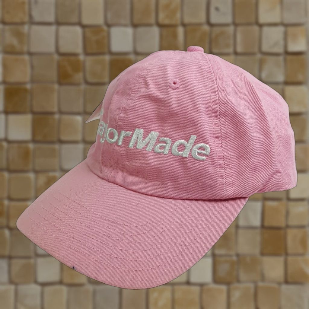 TaylorMade TaylorMade Golf Women's Adjustable Snapback Hat Baseball Cap Pink Casual Summer Vintage" Size ONE SIZE - 1 Thumbnail