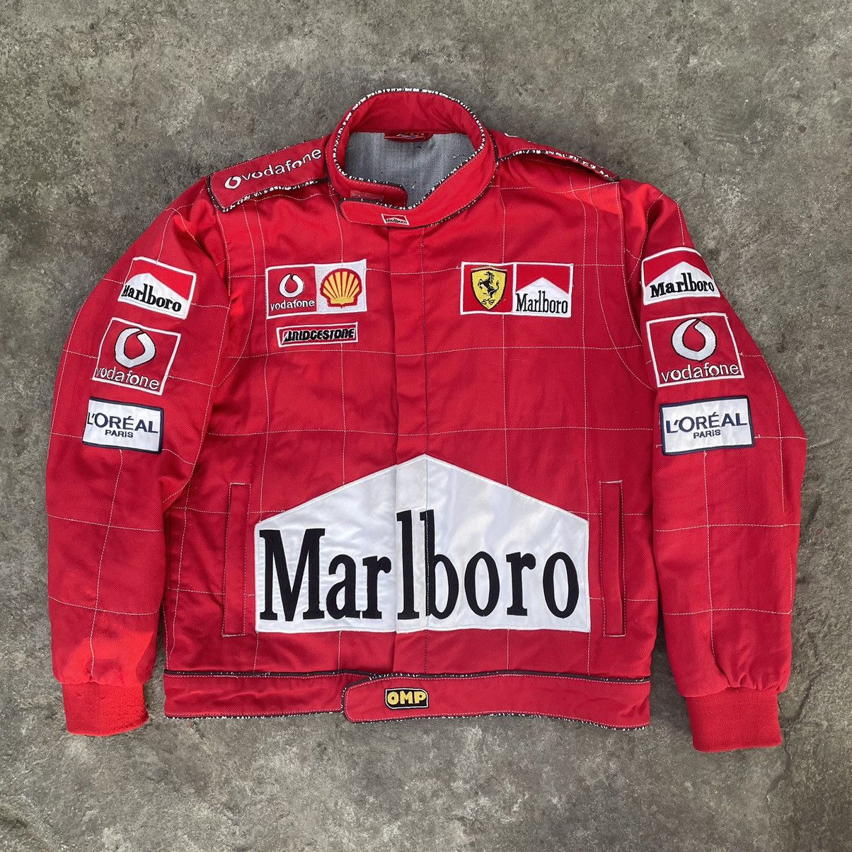 Marlboro Vintage Ferrari Marlboro Formula 1 Racing Jacket | Grailed