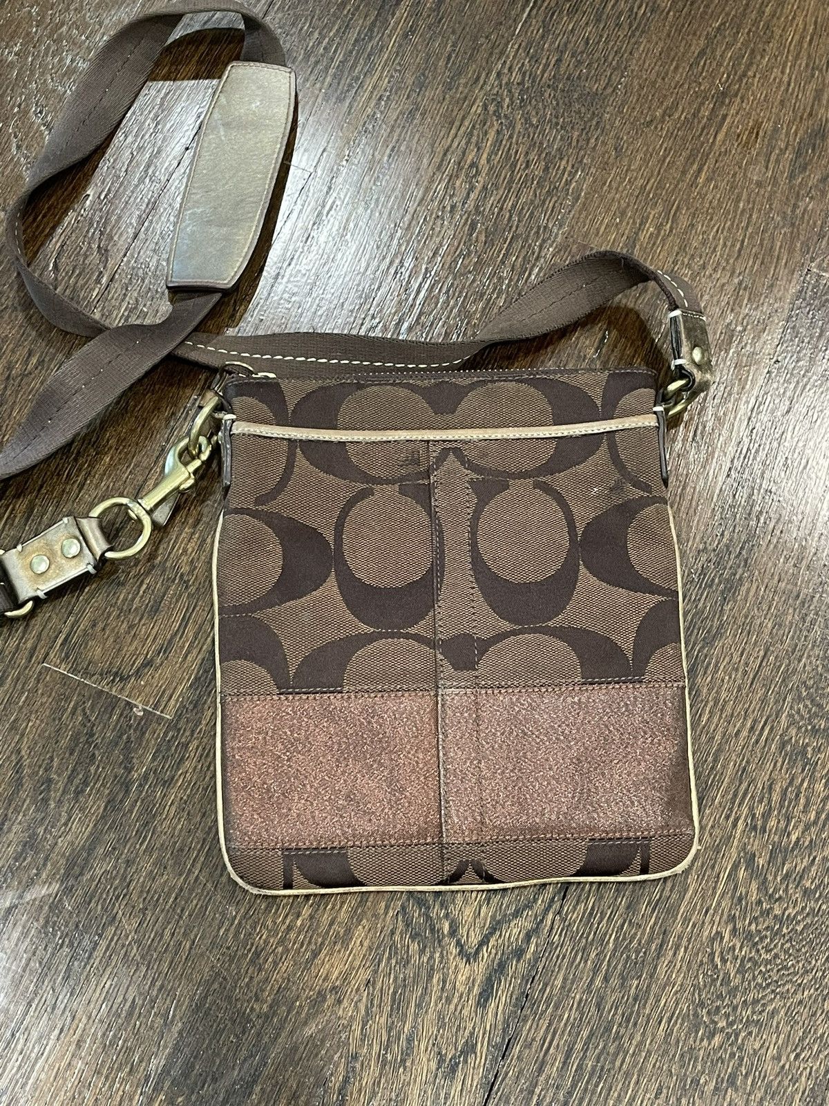 Coach Coach Tan Vintage Crossbody Purse Size ONE SIZE - 2 Thumbnail