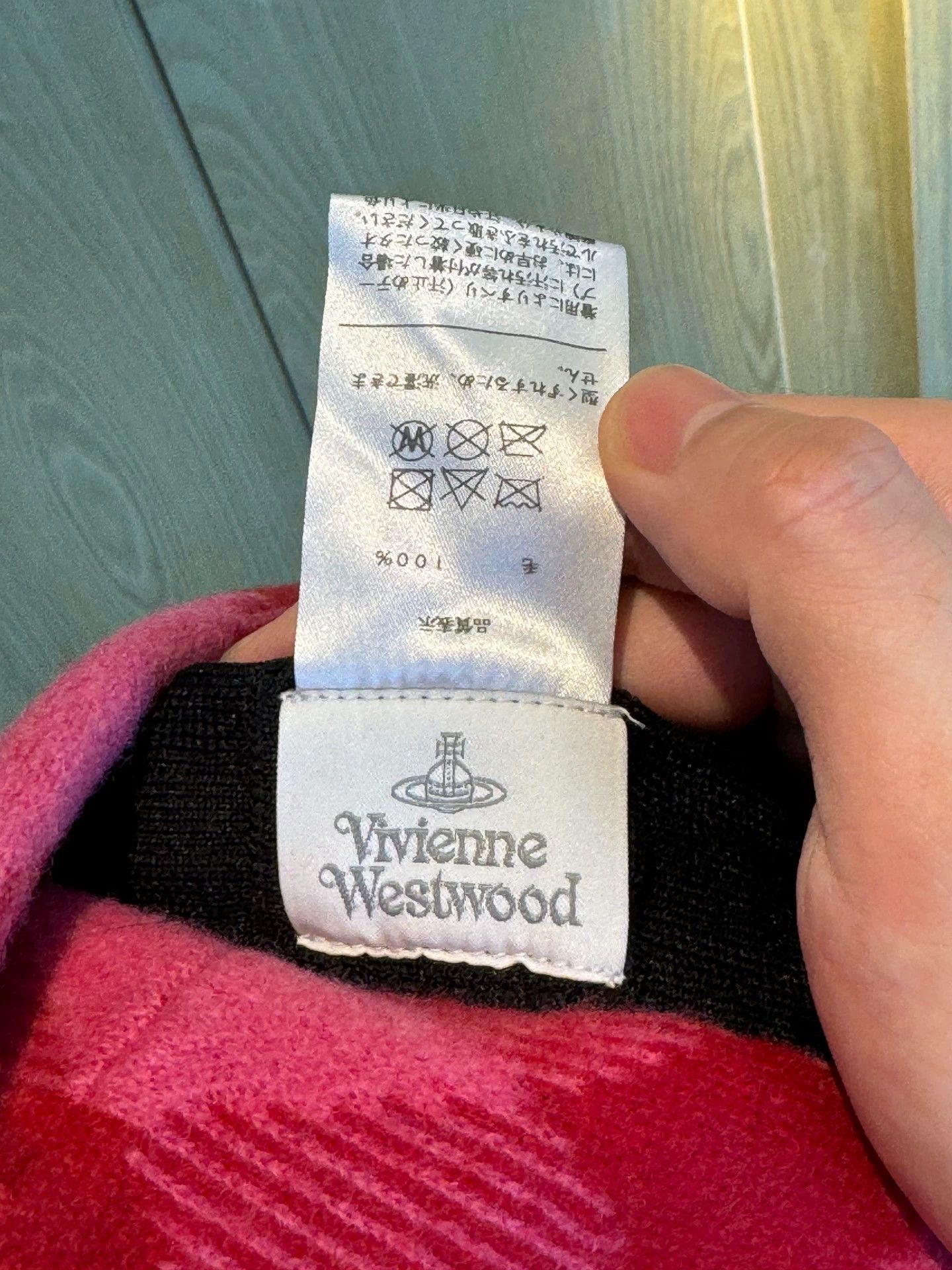Vivienne Westwood Vivienne Westwood Pink Check Fisherman Cap 100% Wool OS Size ONE SIZE - 6 Thumbnail
