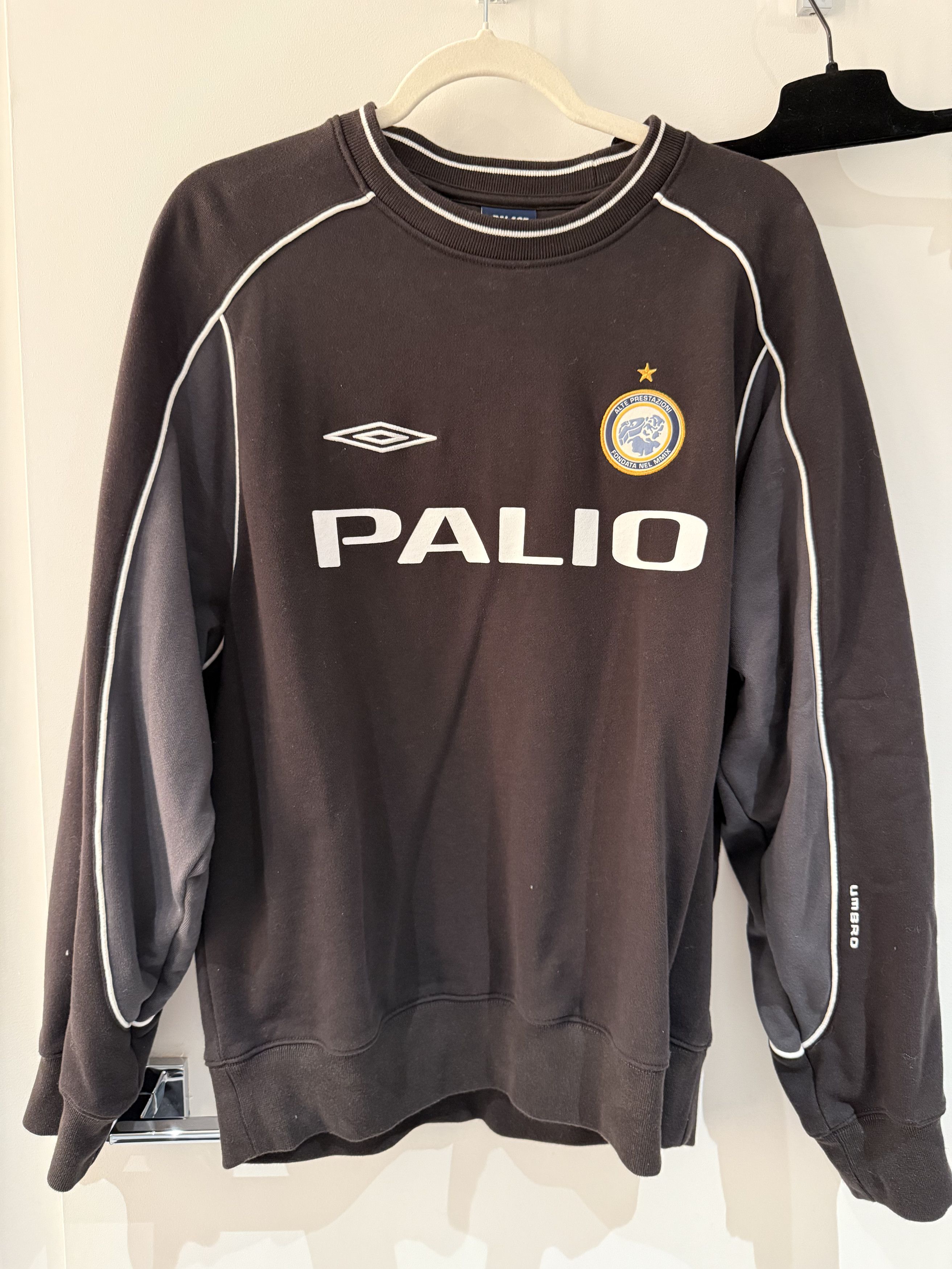 Palace Umbro Warm Up Crew Black - Palace Umbro 2024 - Palace