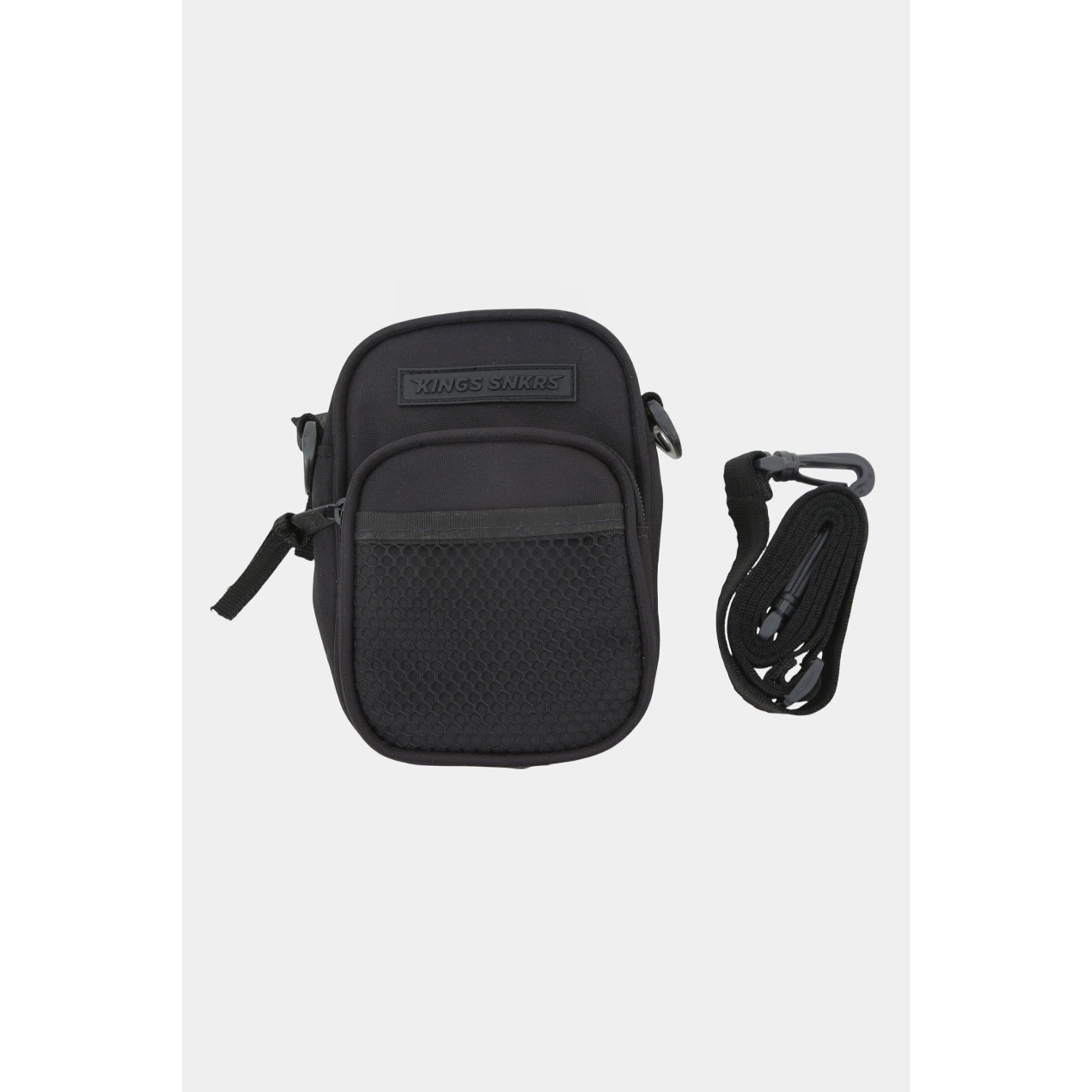 Other Kings SNKRS Mesh Pocket Shoulder Bag – Grey Size ONE SIZE - 1 Thumbnail