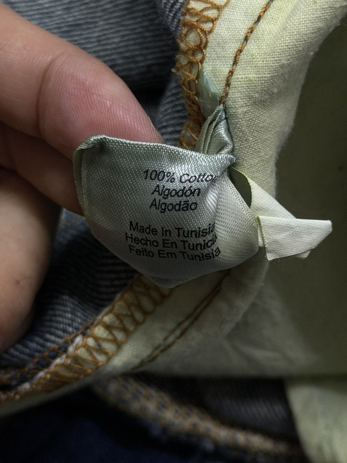 EDUN Vintage Edun Japanese Brand Y2K Distressed Denim Jeans | W30 Size US 30 / EU 46 - 12 Thumbnail