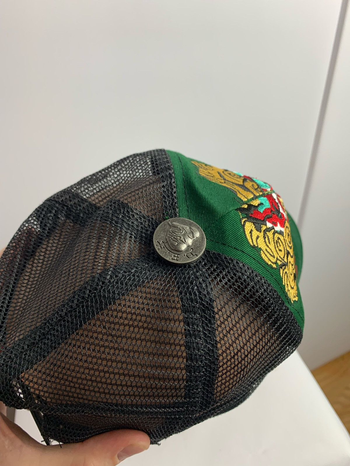 Christian Audigier × Ed Hardy Ed hardy big logo cap hat vintage Cristian audigier Size ONE SIZE - 5 Thumbnail