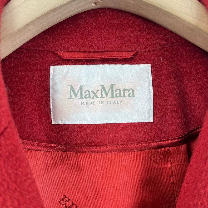 Max Mara Max Mara Red camel hair midi coat Size S / US 4 / IT 40 - 4 Thumbnail