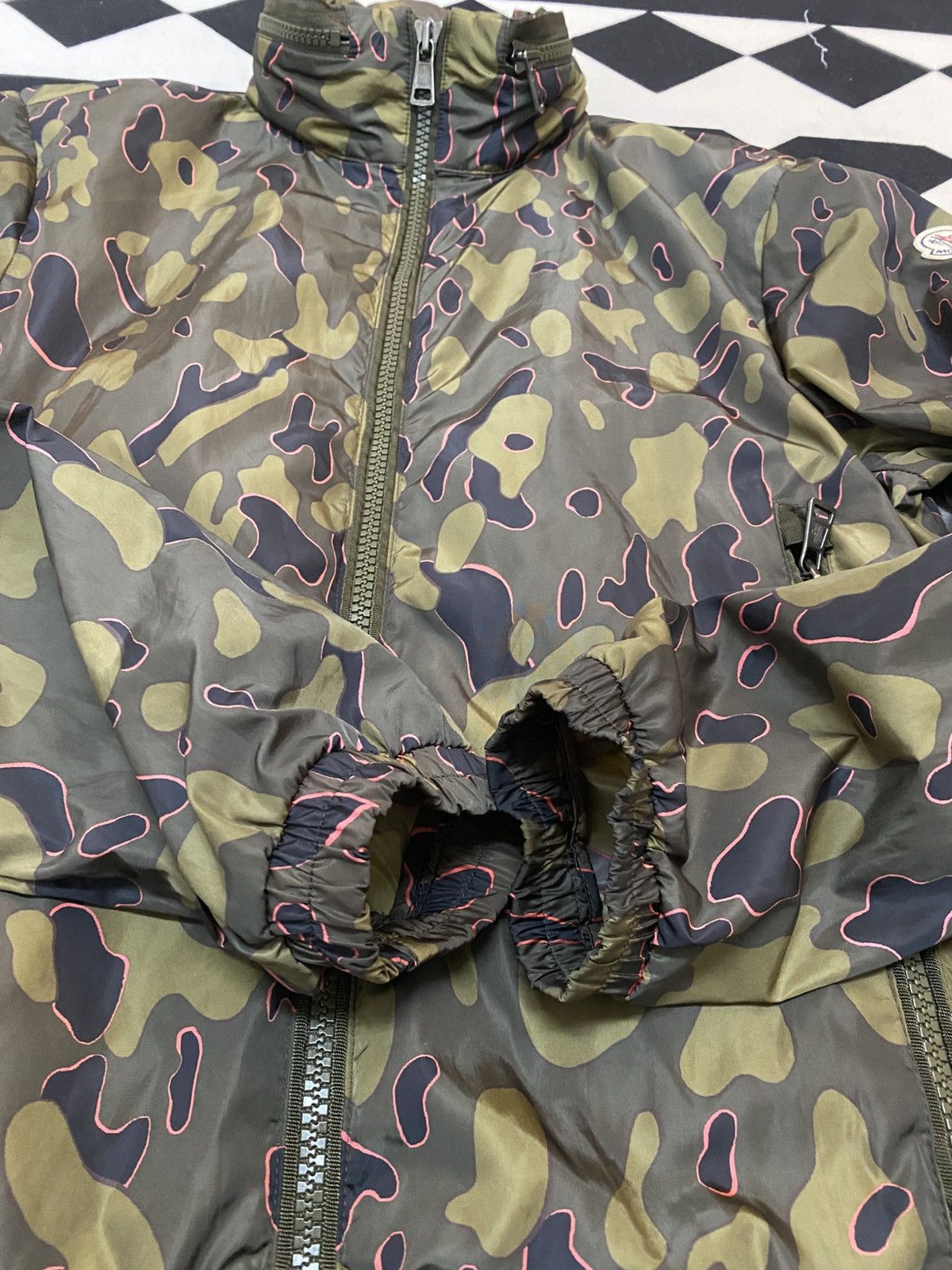Moncler Moncler Black Lightweight Nylon Jacket – Logo Sleeve – Size US M / EU 48-50 / 2 - 8 Thumbnail