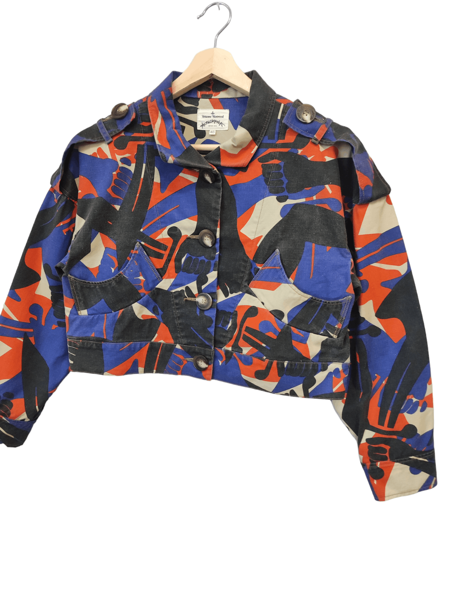 Vivienne Westwood Vivienne Westwood Anglomania Classic Sword Denime Jacket Size M / US 6-8 / IT 42-44 - 2 Thumbnail