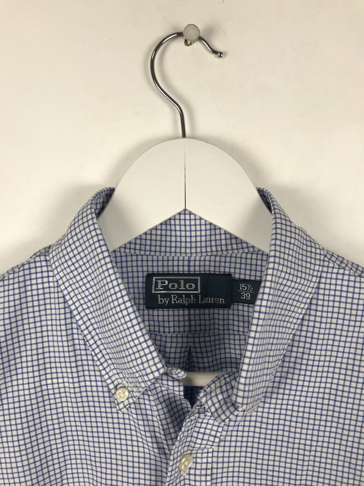 Polo Ralph Lauren Men’s XL/54,Polo Ralph Lauren Small Plaid Cotton Shirt,Lux Size US XL / EU 56 / 4 - 7 Thumbnail