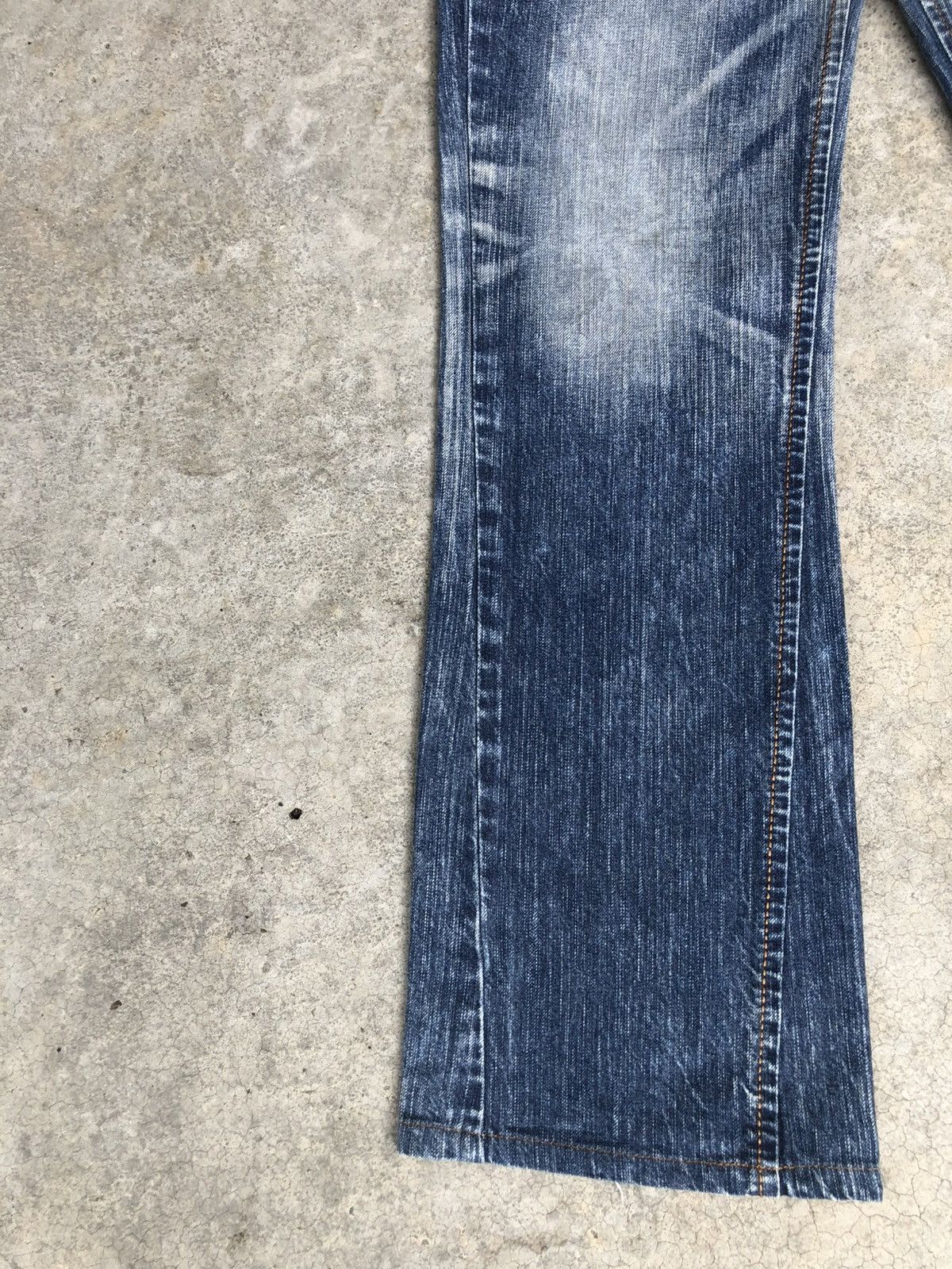 If Six Was Nine Japanese Edwin XU Flared Jeans Distressed Jeans Size US 31 - 6 Thumbnail
