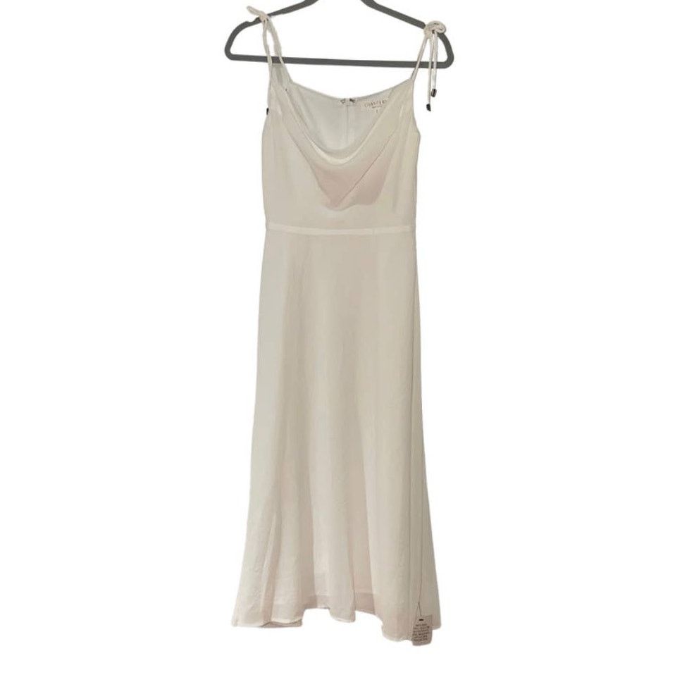 ELAN ELAN White Rope Waist Sleeveless Loose Fit Dress Large Size L / US 10 / IT 46 - 1 Thumbnail